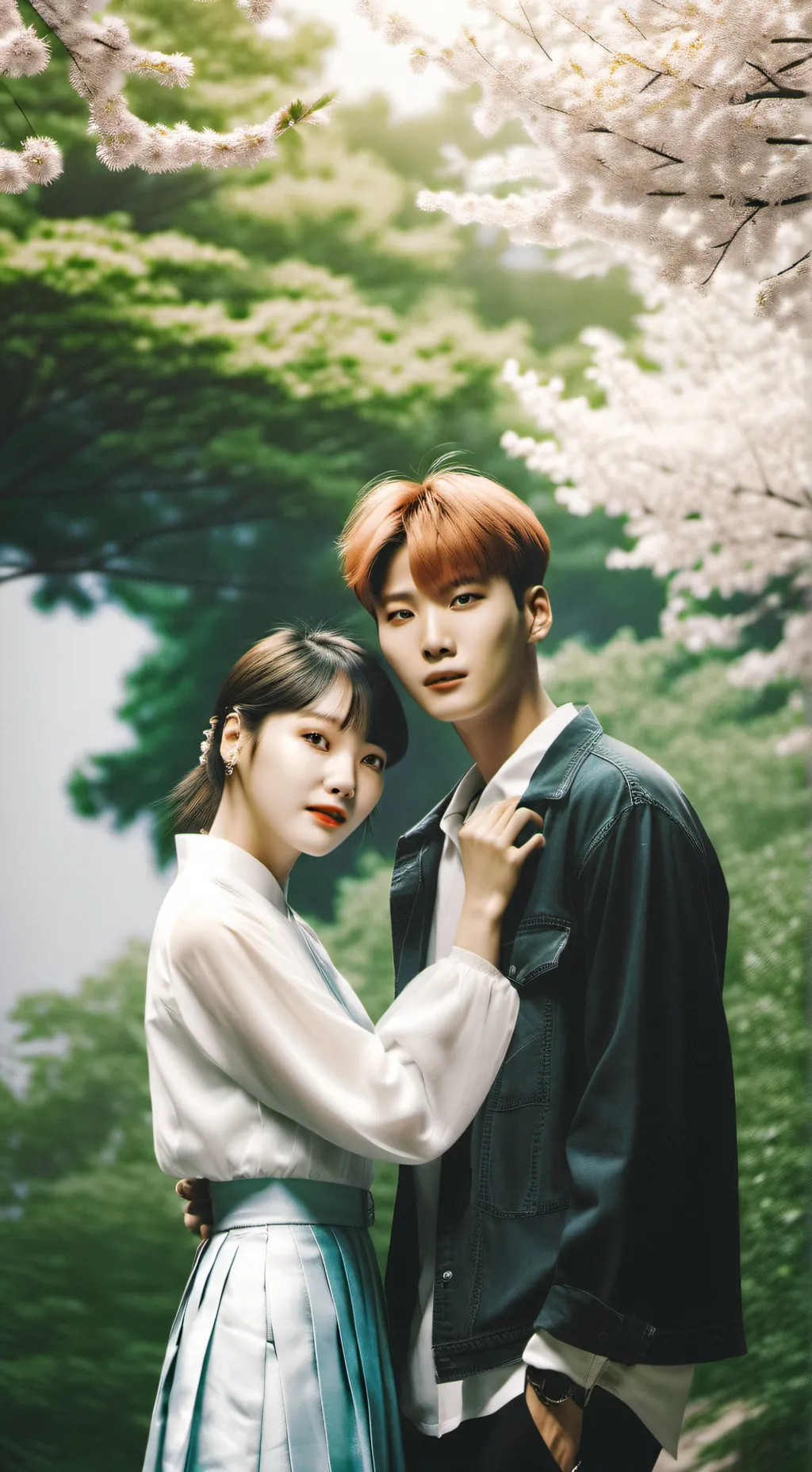 ai character: lee minho background