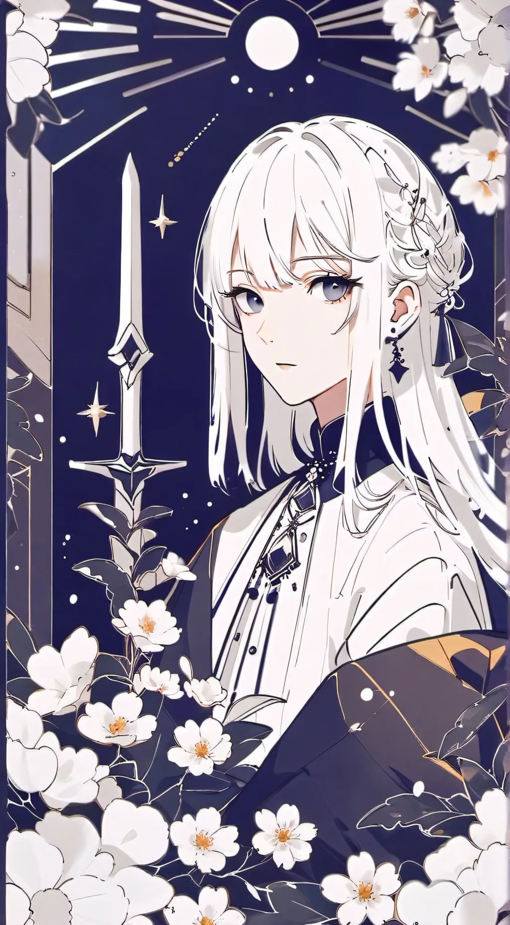 ai character: xd ijbiñij background