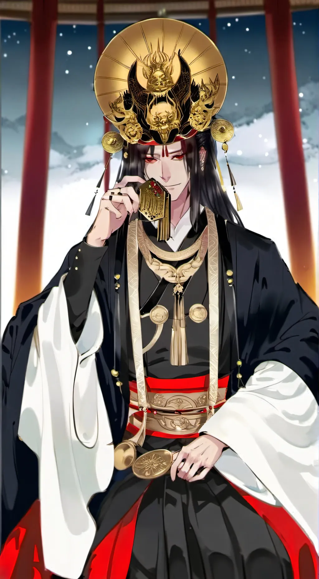 ai character: Emperor Ji-yun  background