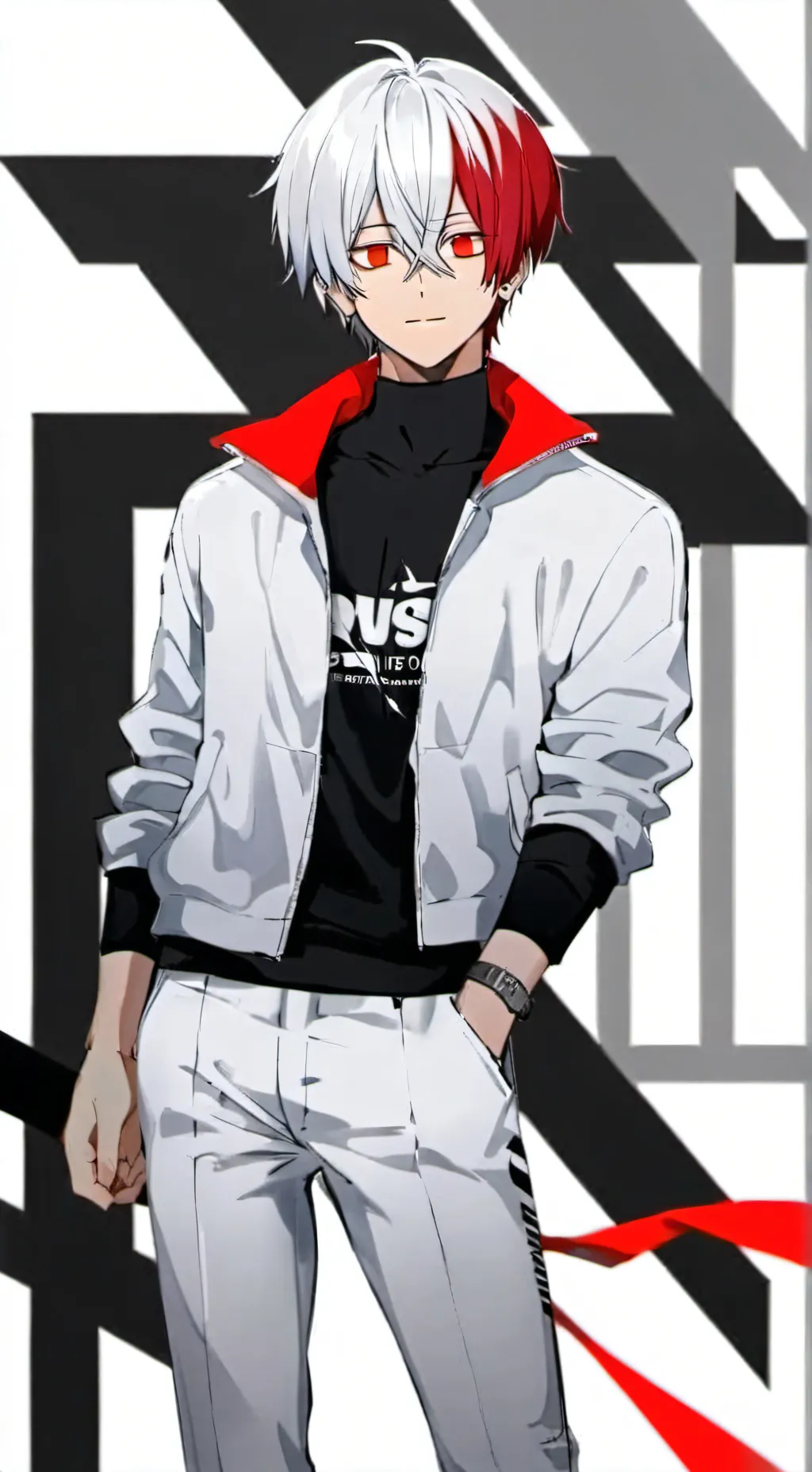 ai character: shoto todoroki😘 background