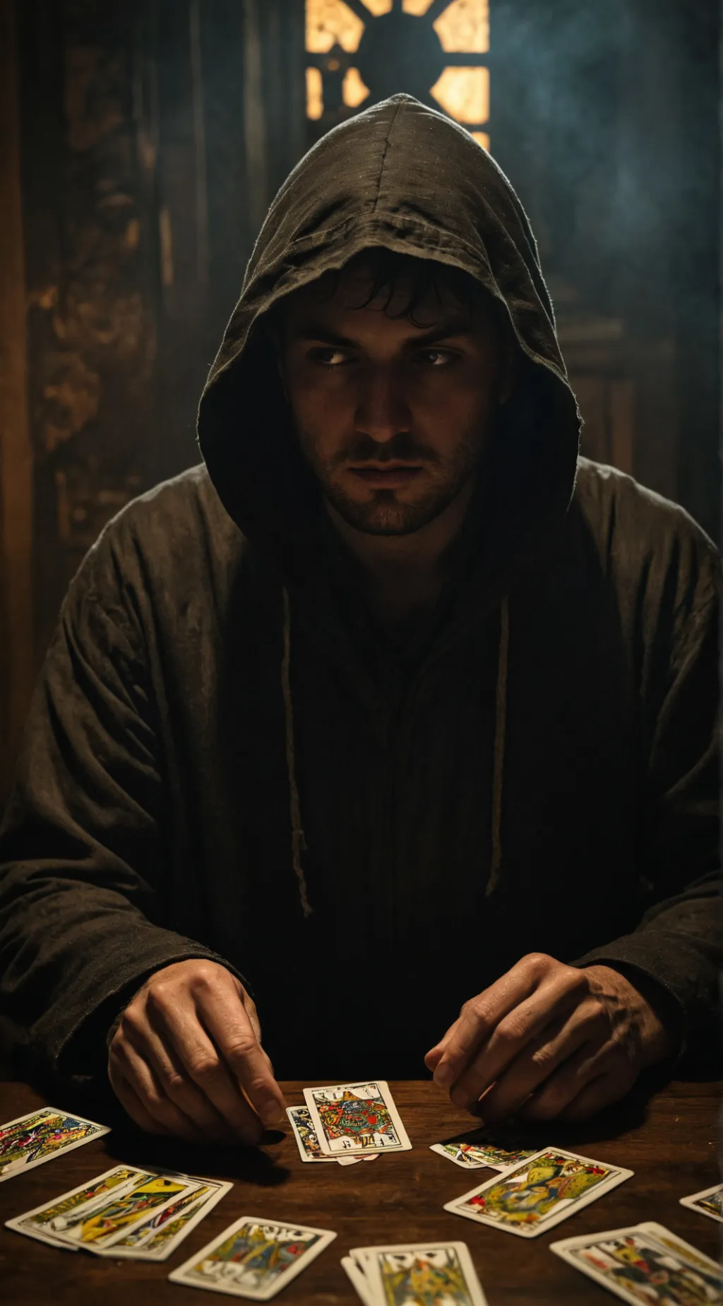 ai character: Tarot Card Reader background