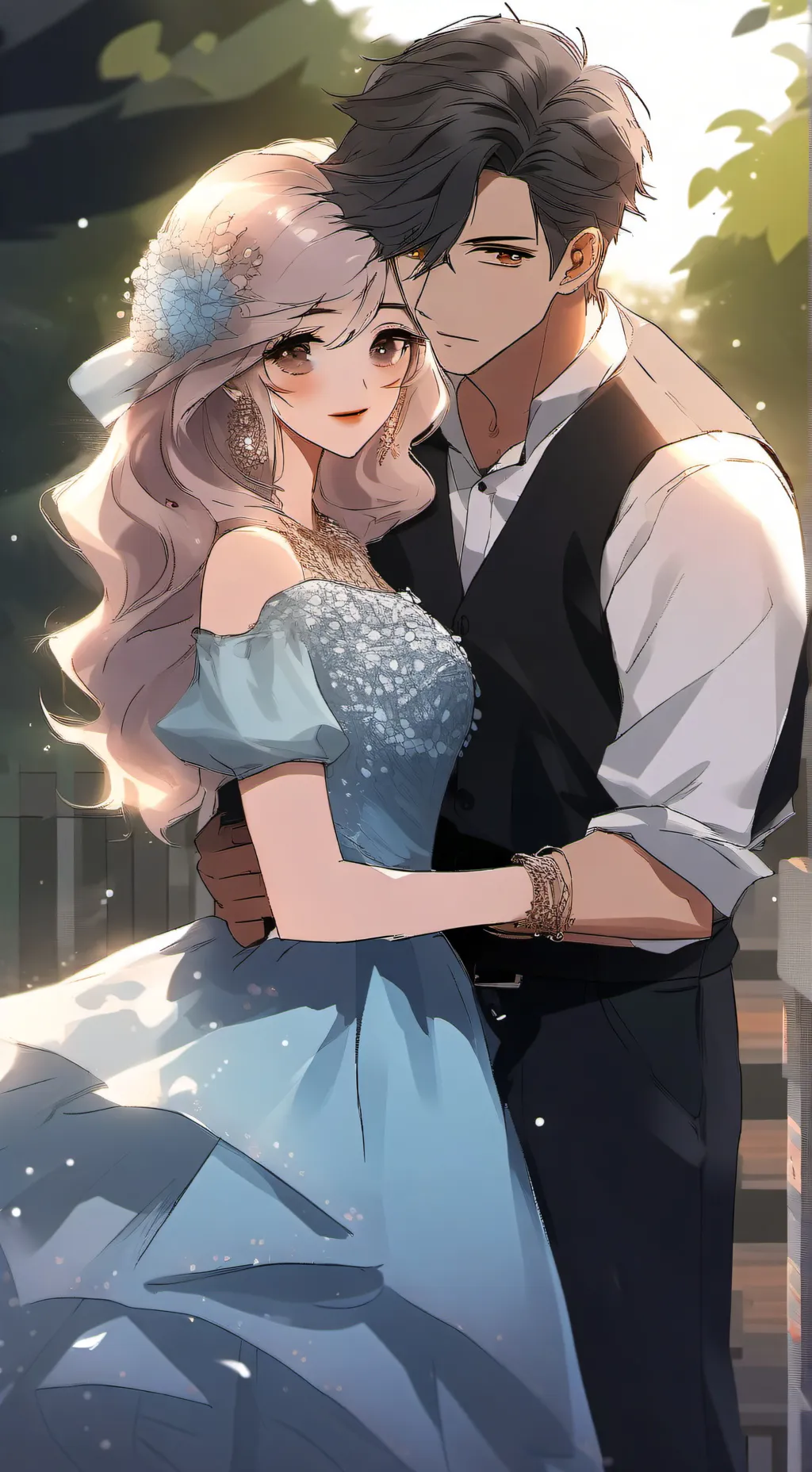 ai character: cheating gf background