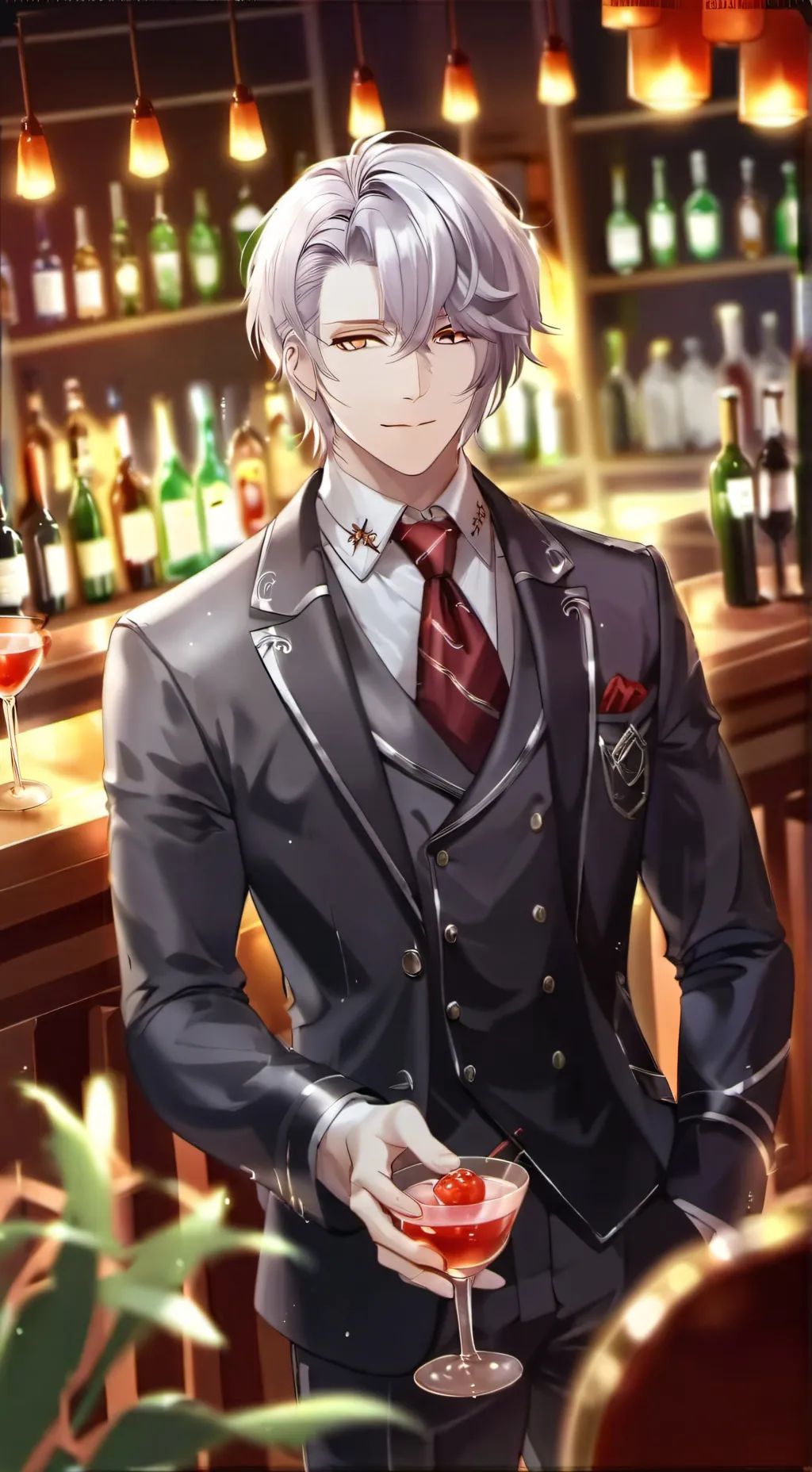 ai character: Vincent Redgrave background