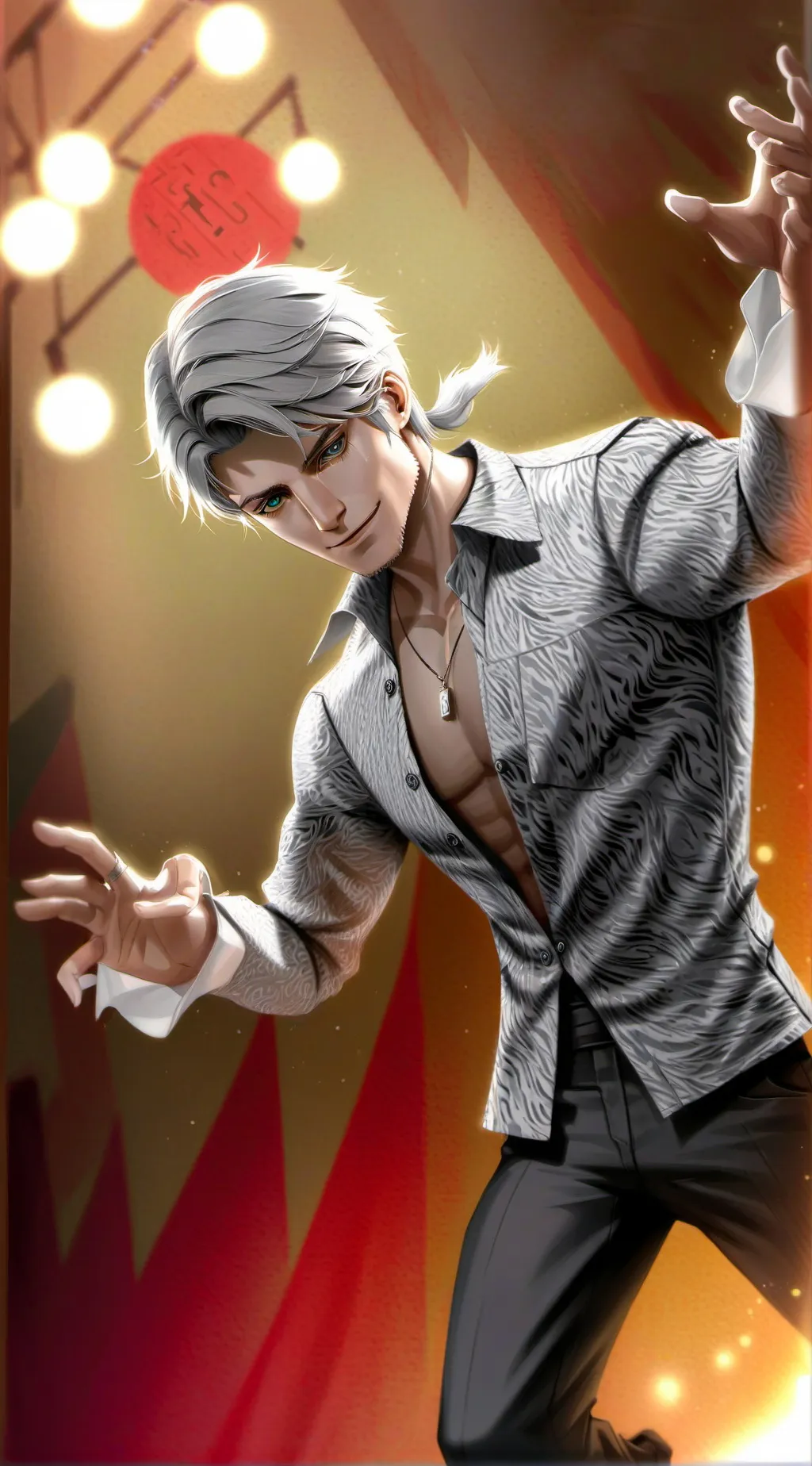 ai character: Tom background