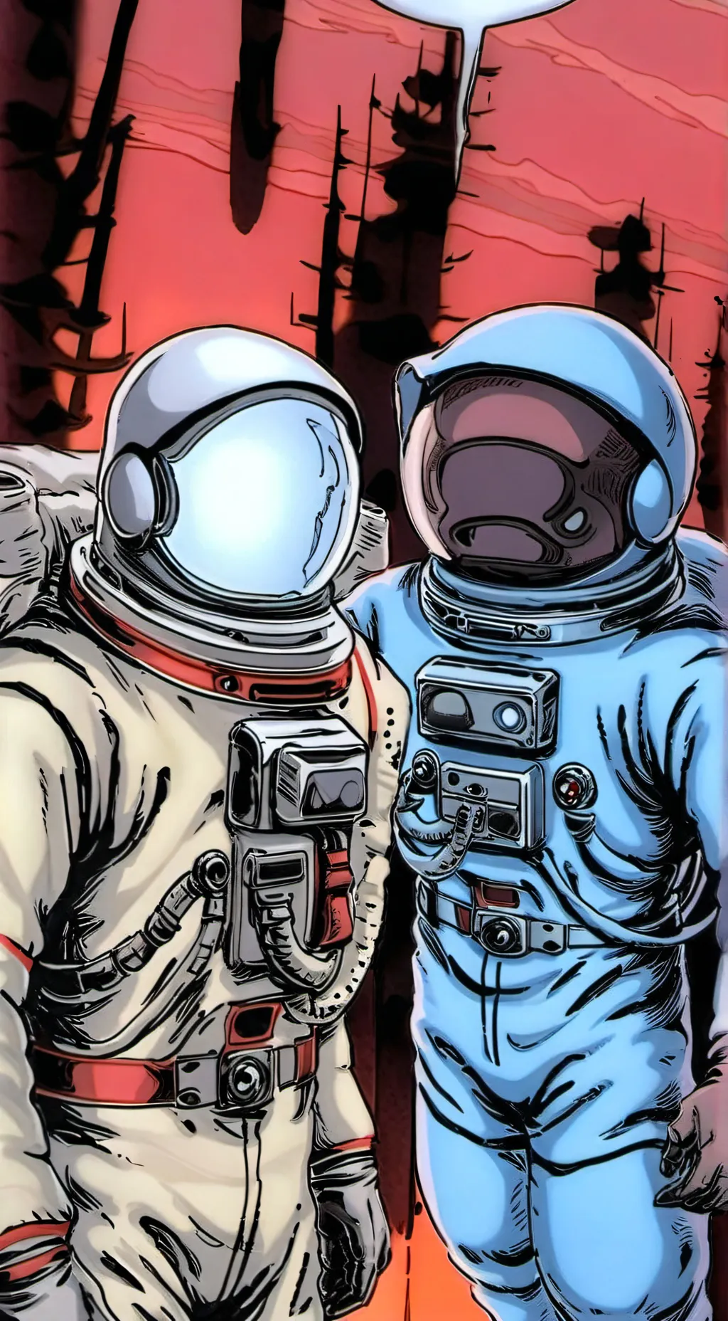 ai character: Among us  background