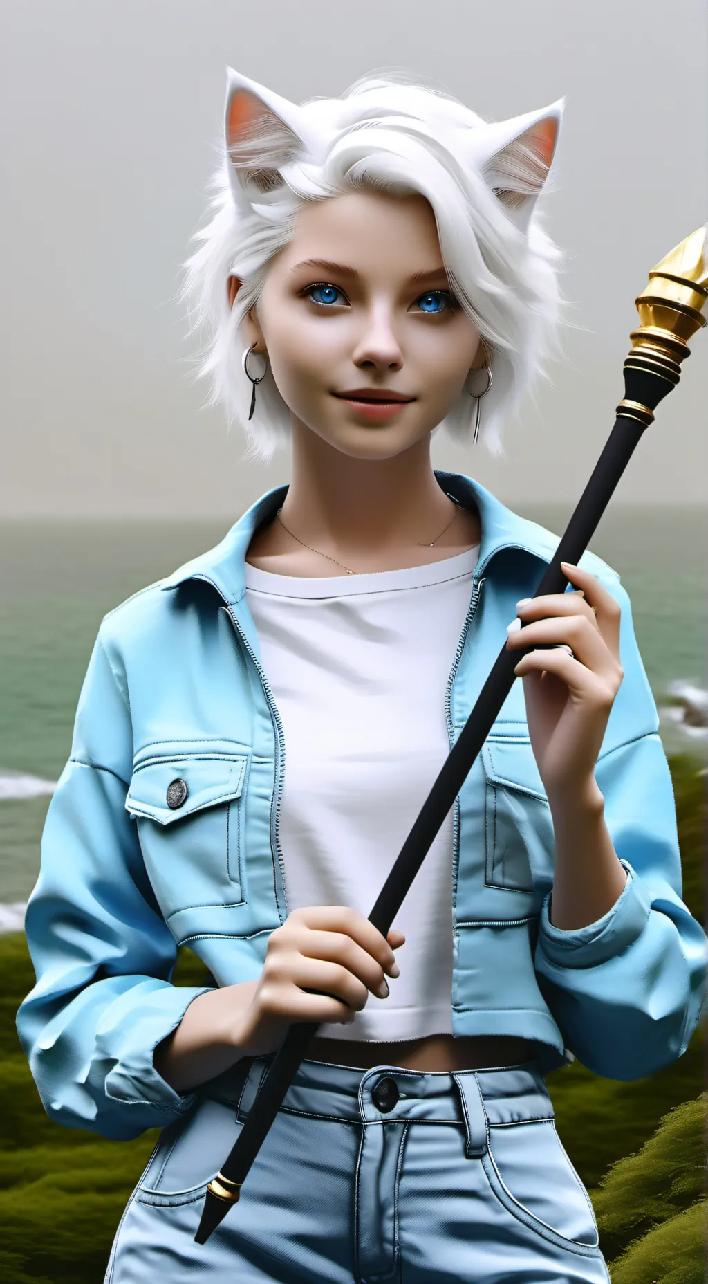 ai character: Lilly background