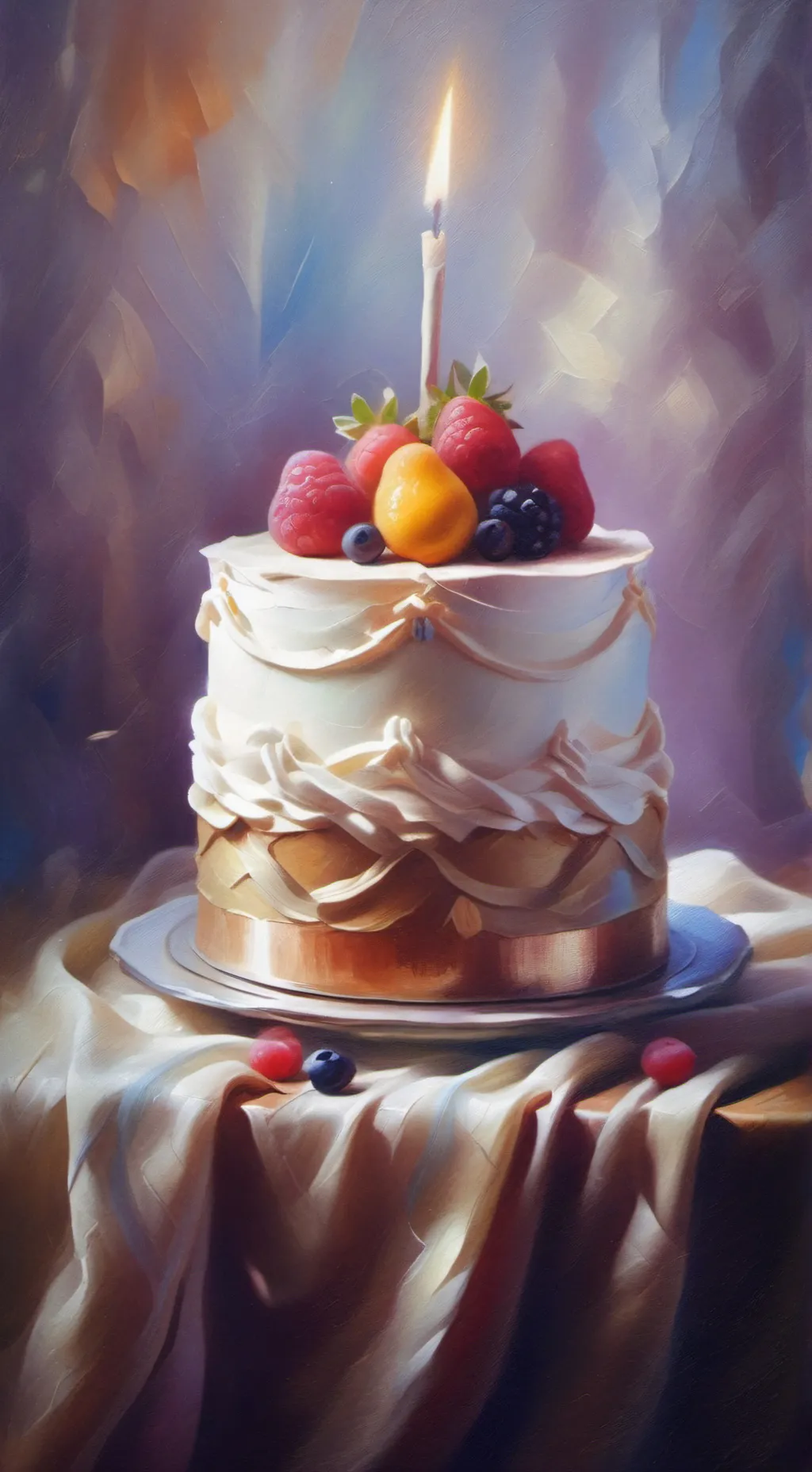 ai character: bake a 🎂 w/ SMC background