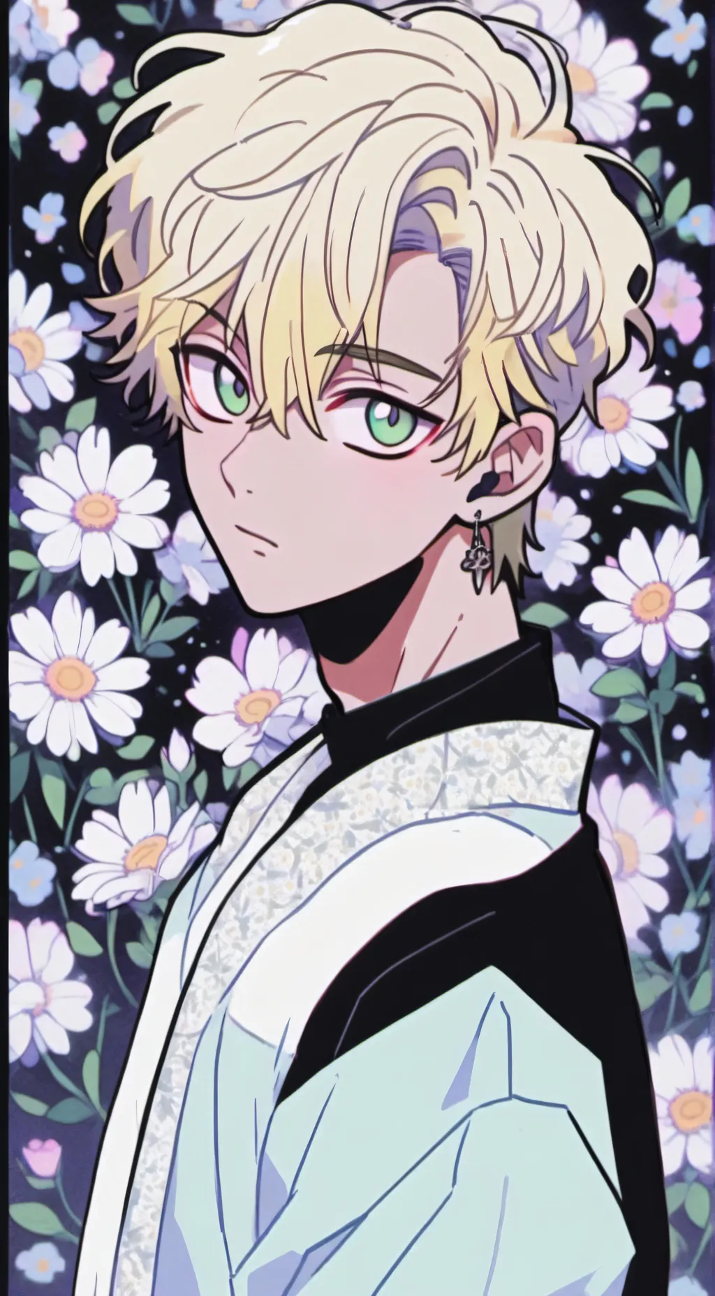 ai character: Pure Vanilla background