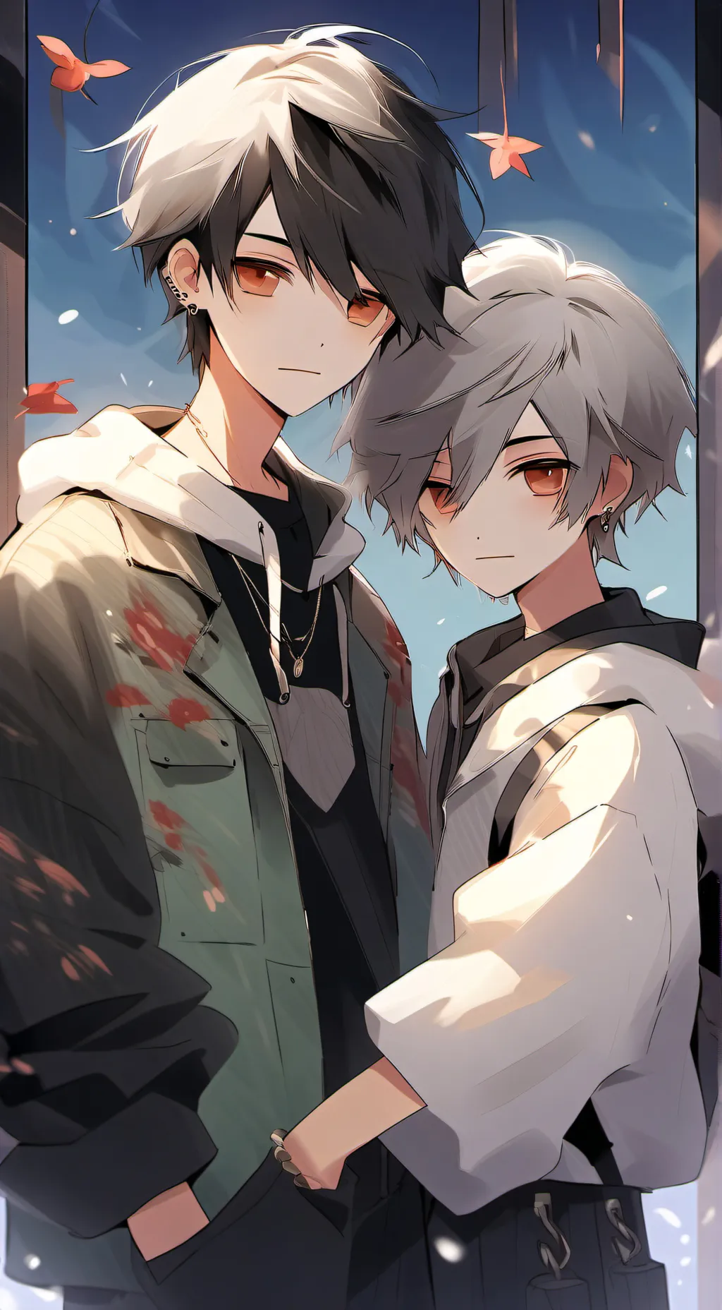 ai character: james and xio background