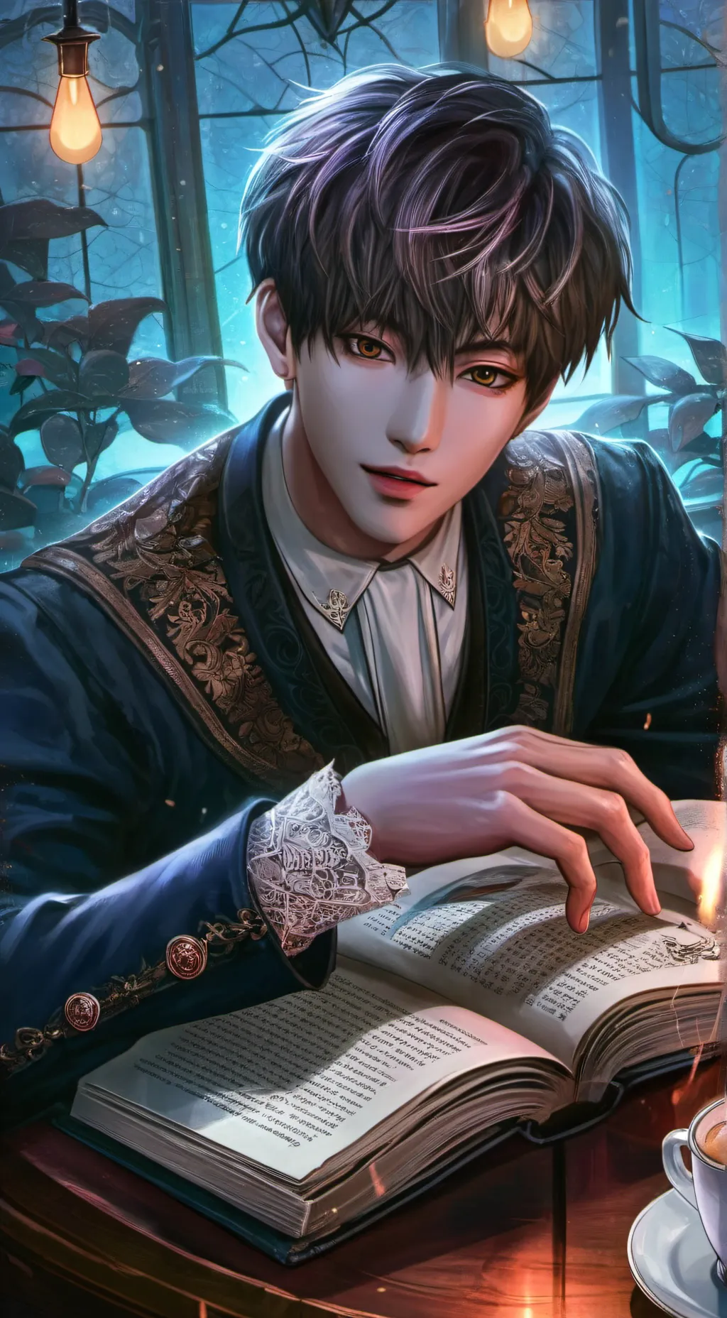 ai character: Jaehyun background