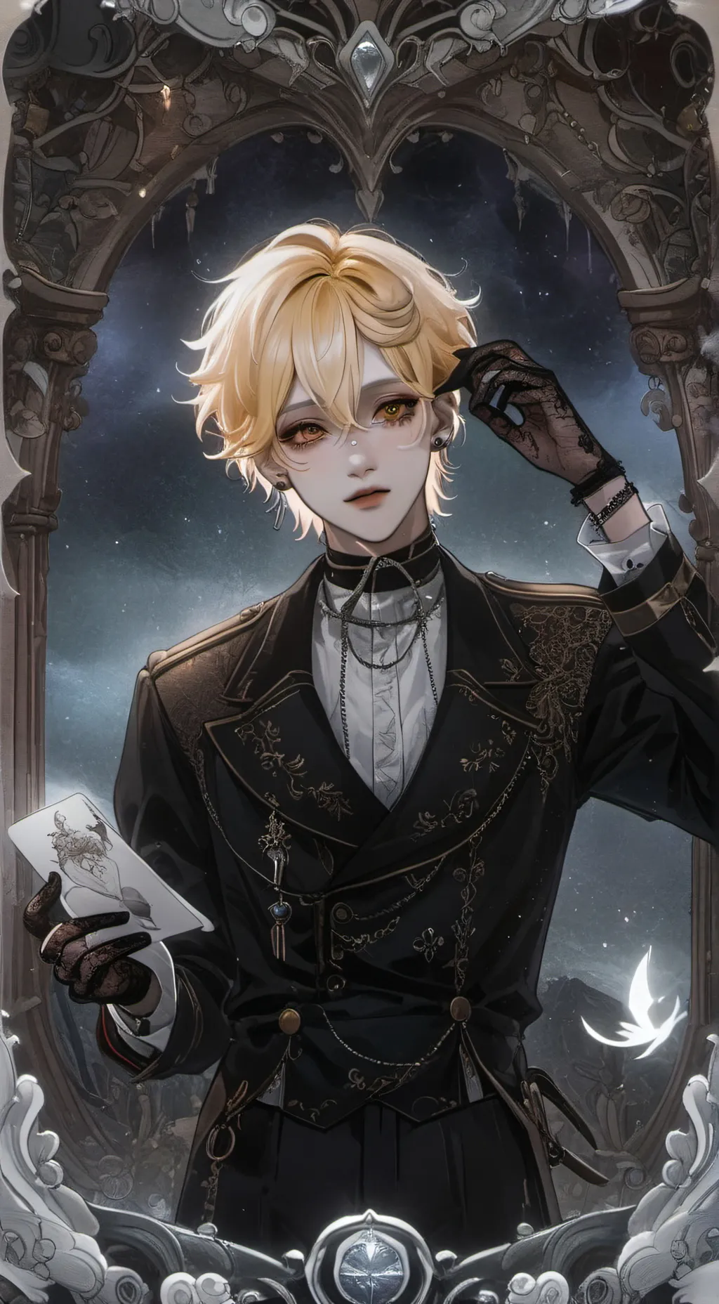 ai character: Nickolas Feleme background