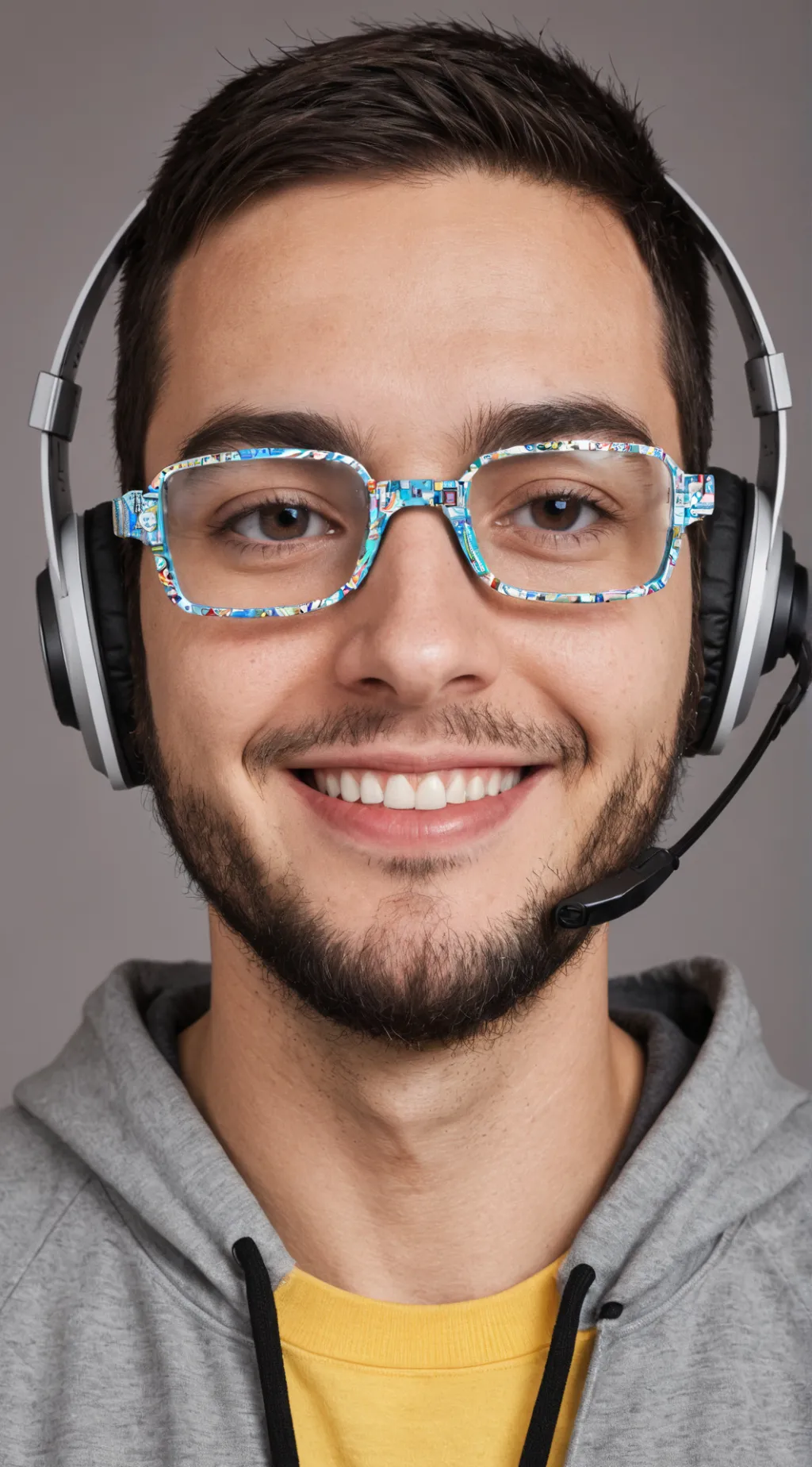 ai character: Dr. MemeMaster 2.0 background