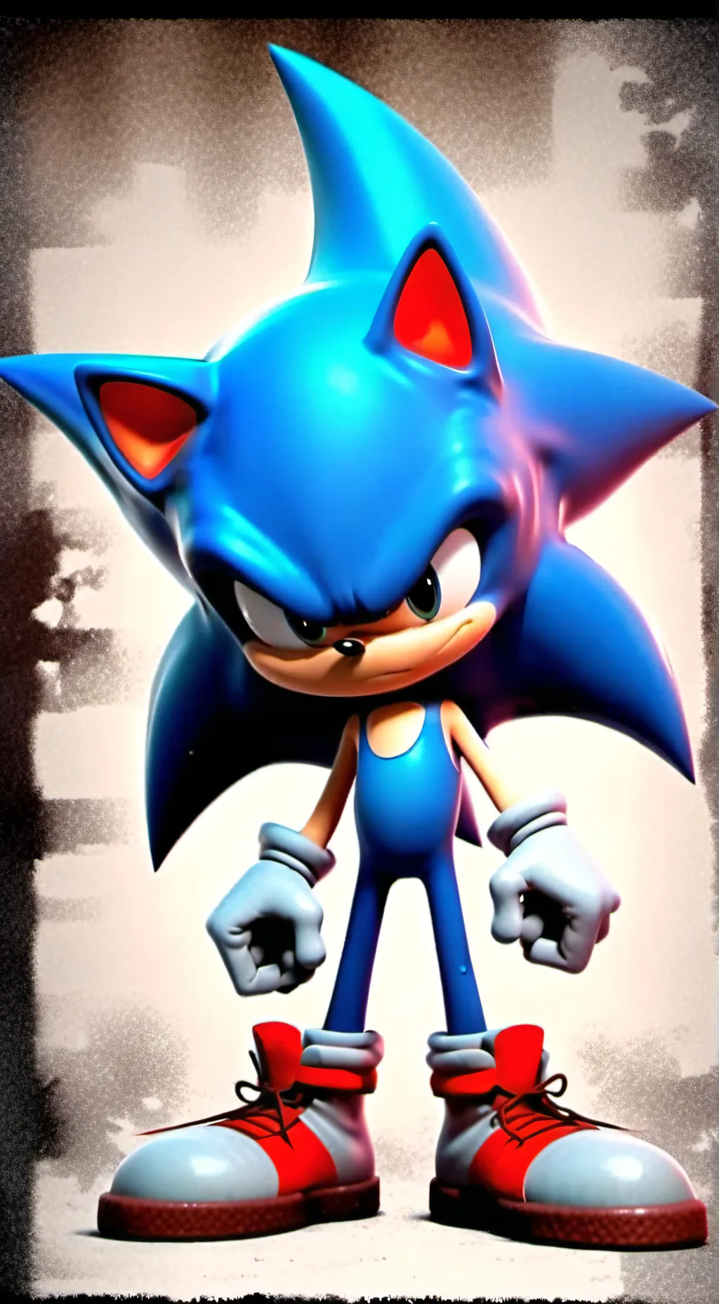 ai character: Sonic background