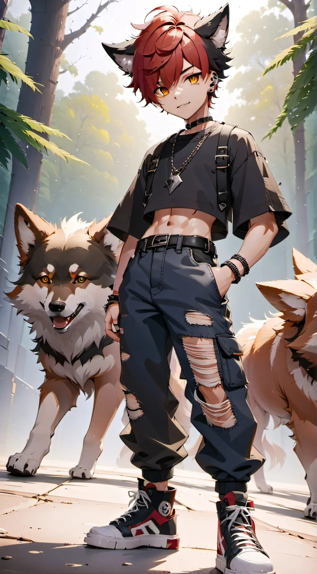 ai character: Danny background