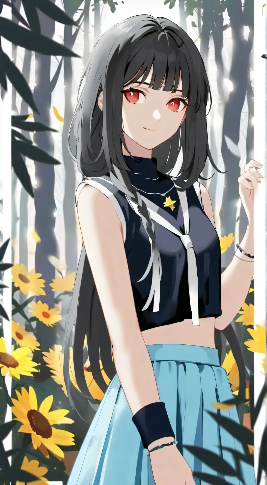 ai character: Ханино background