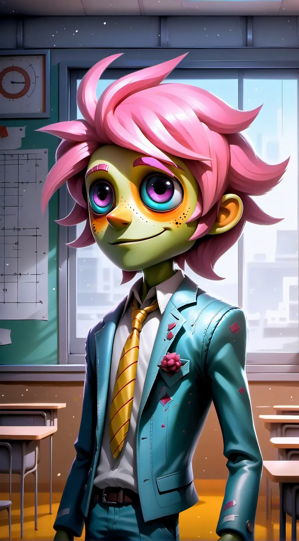 ai character: Kyrrx background