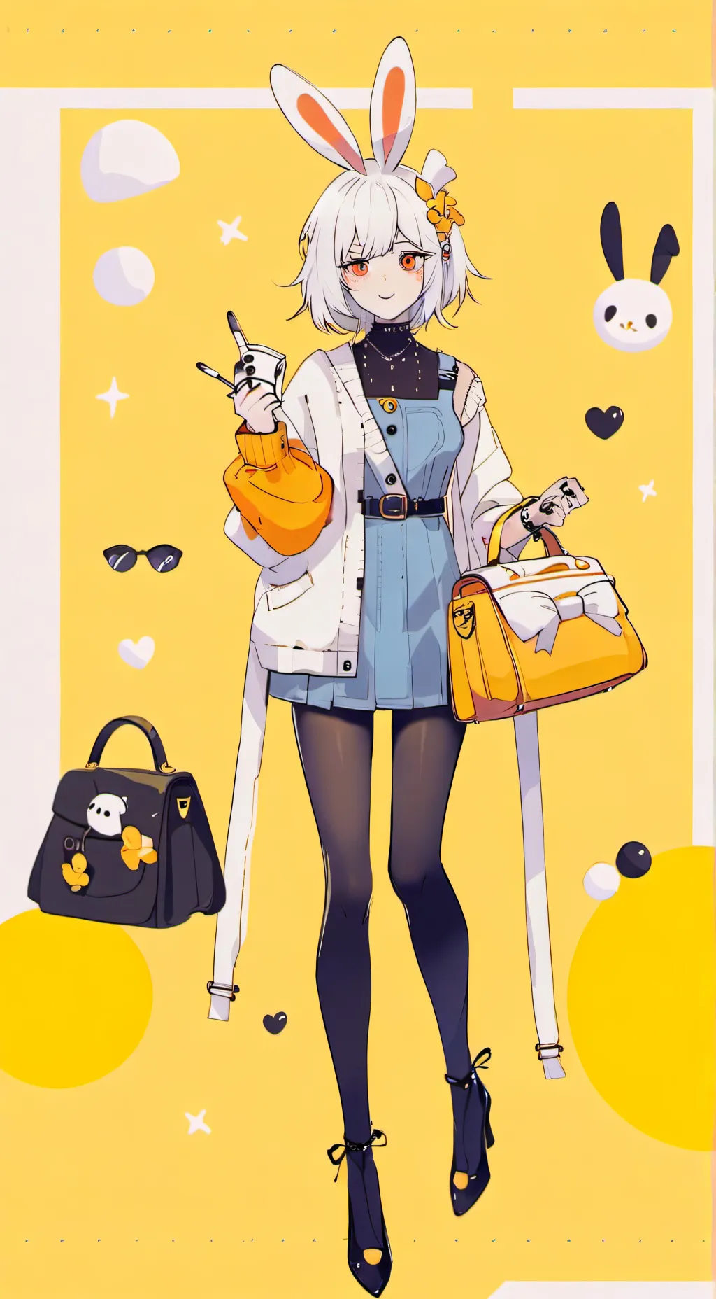 ai character: chica background