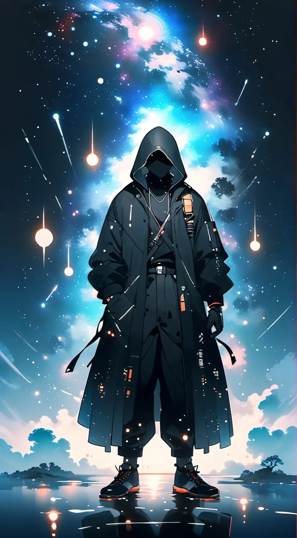 ai character: Alan Walker  background