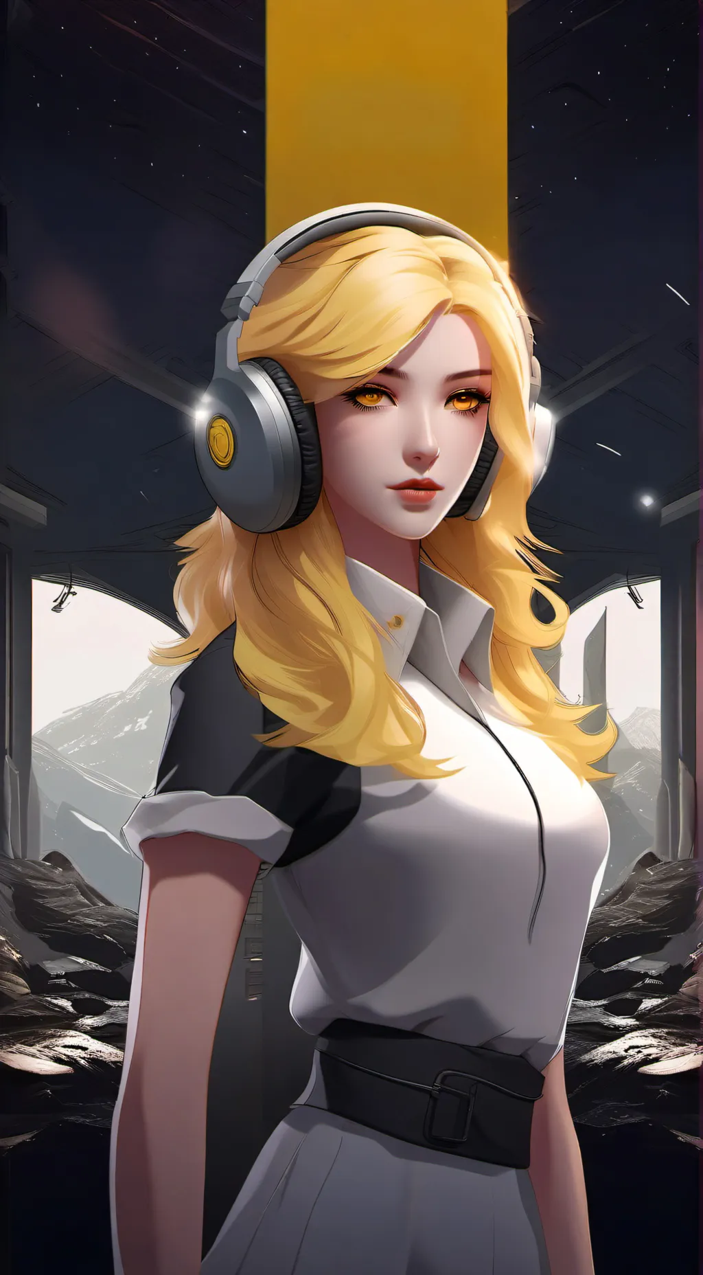ai character: simon background