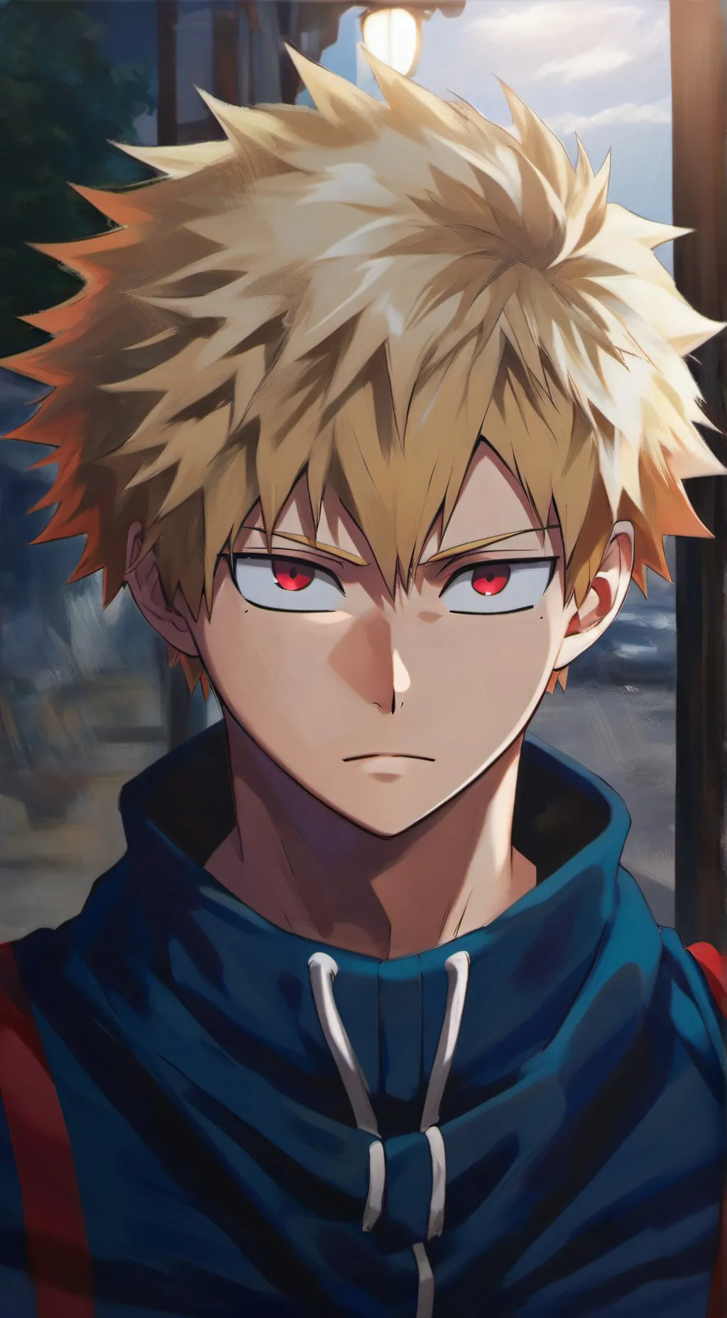 ai character: Bakugo Boyfriend  background