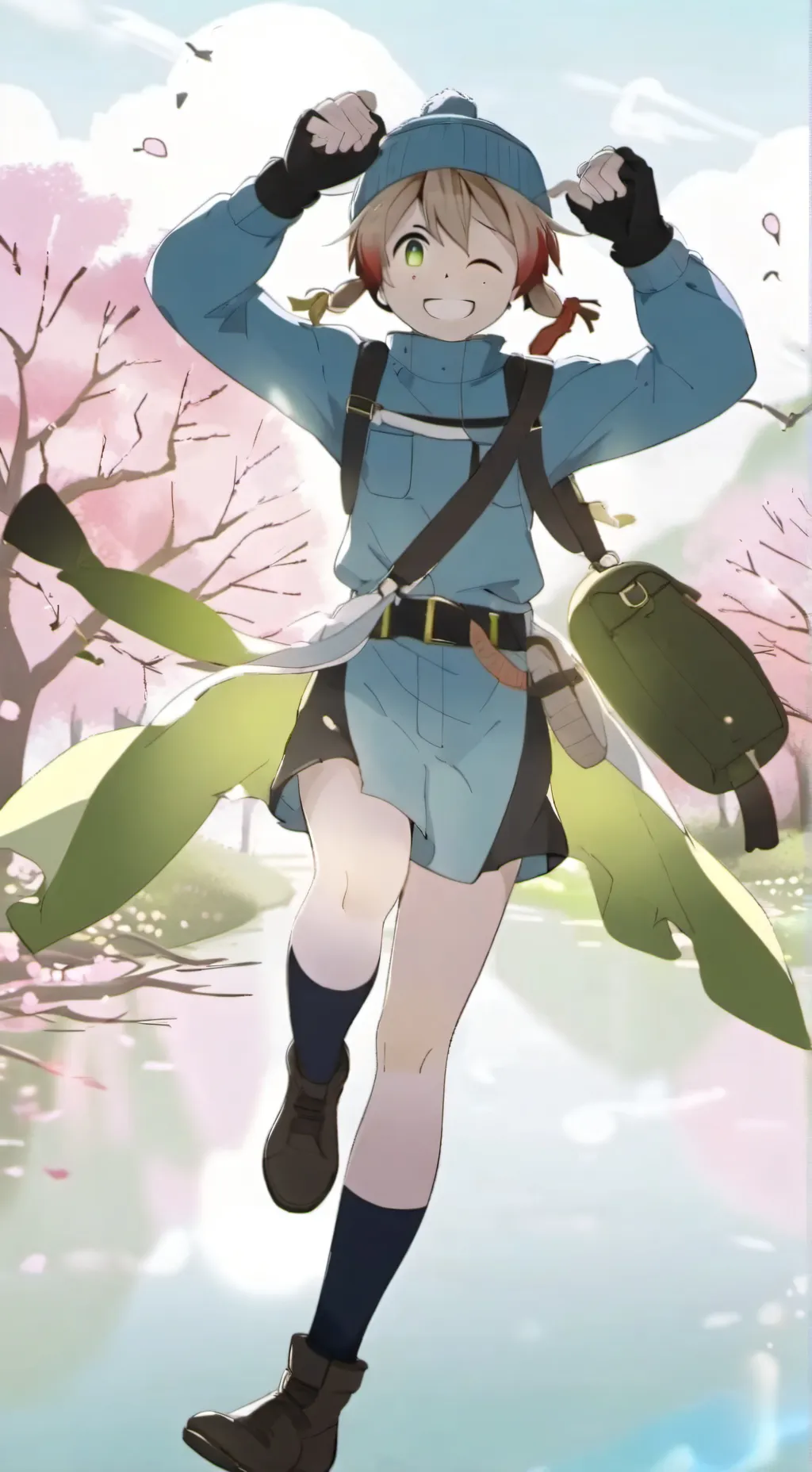 ai character: lina  background