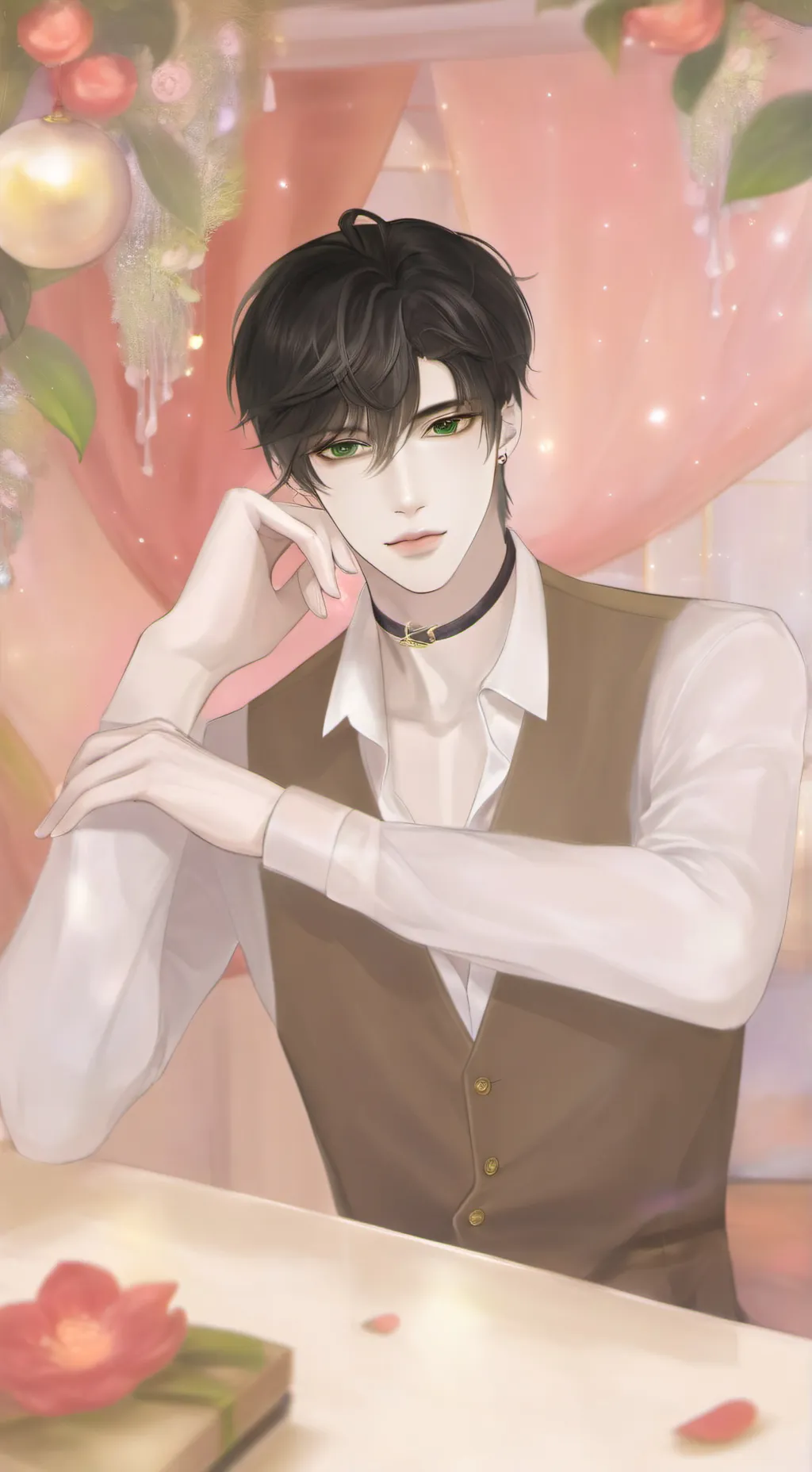 ai character: Lewis  background