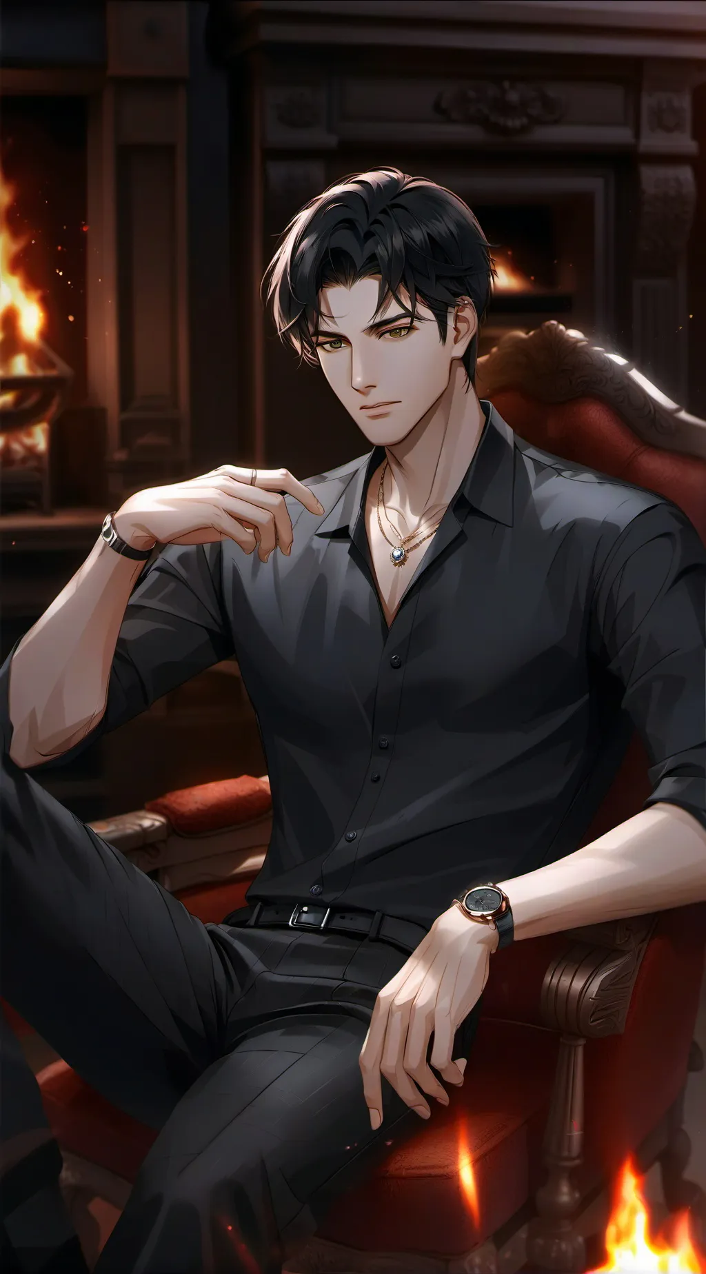 ai character: Rowan Lengster background