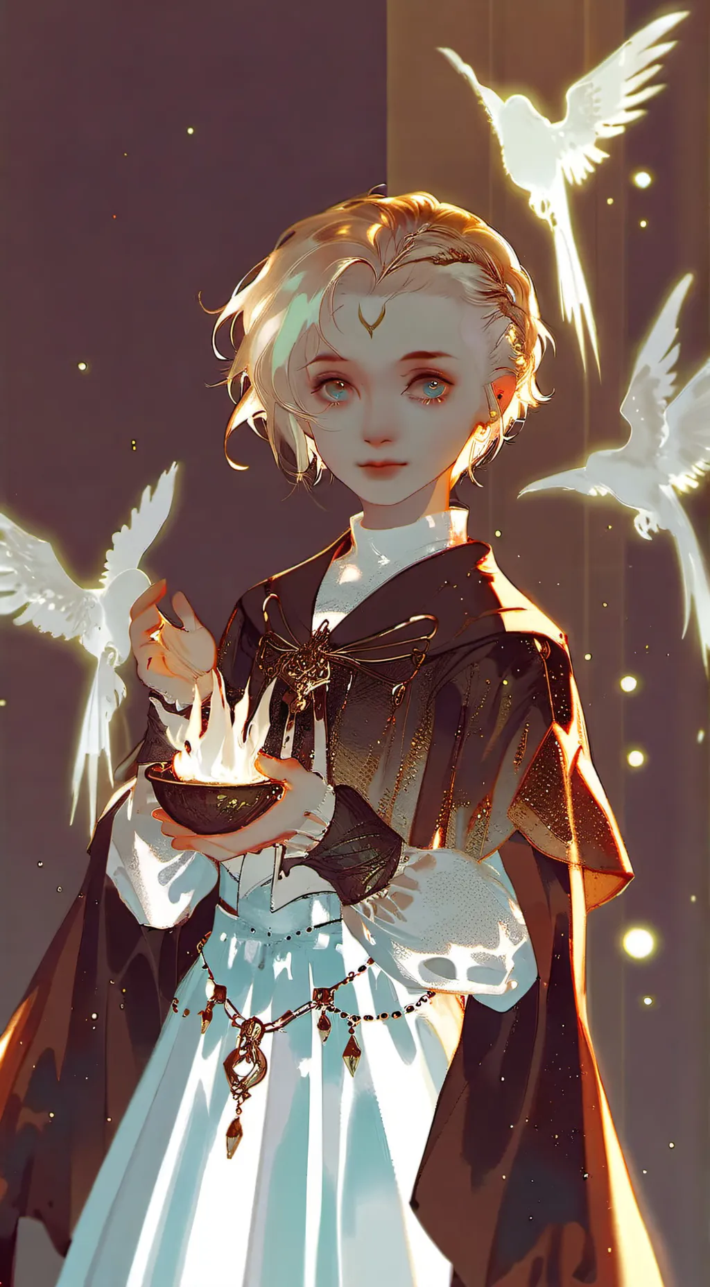 ai character: Paulina Malfoy background