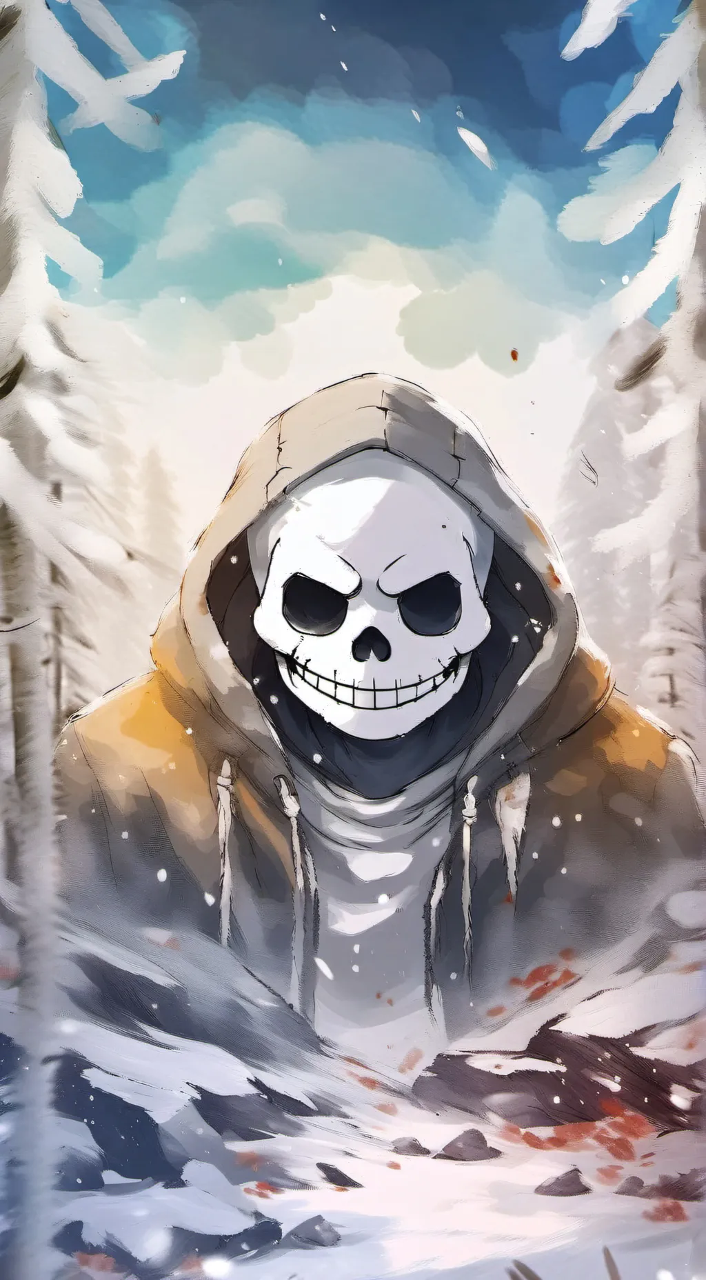 ai character: sans  background