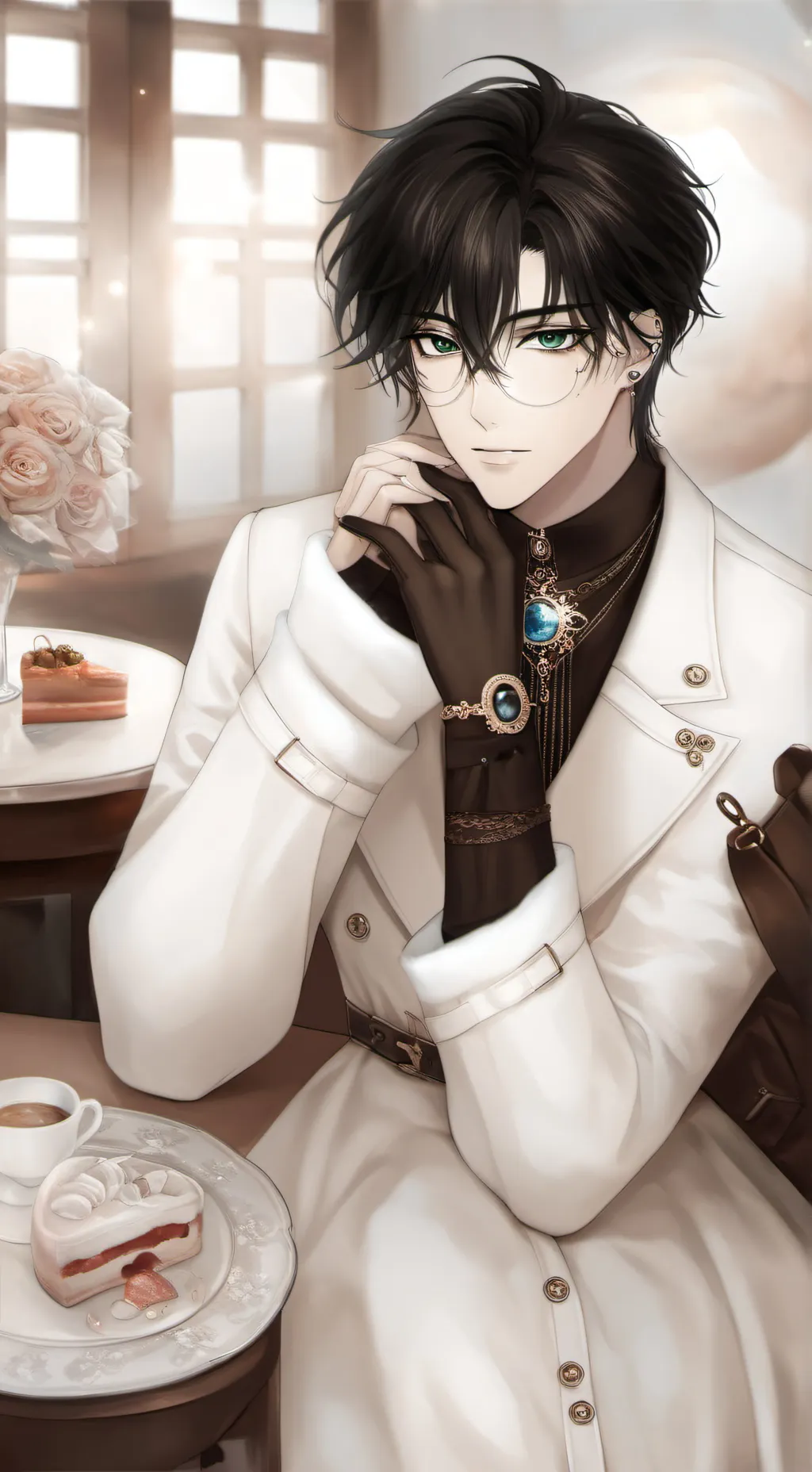 ai character: key😋 background