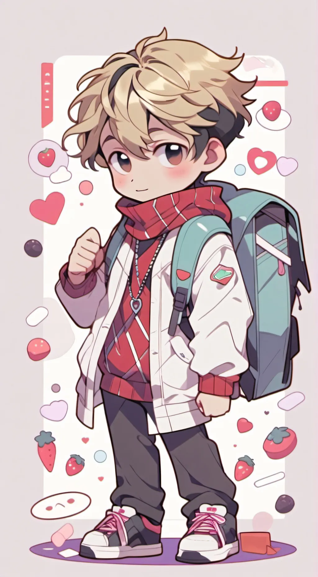 ai character: Anthony background