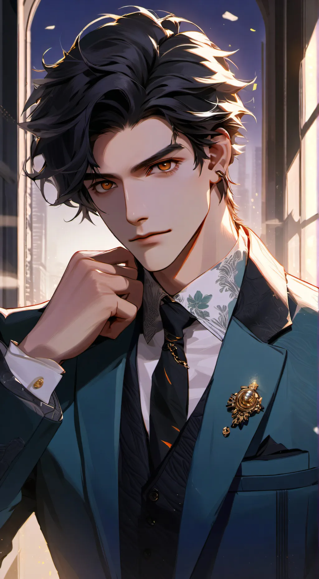 ai character: Professor Luke background