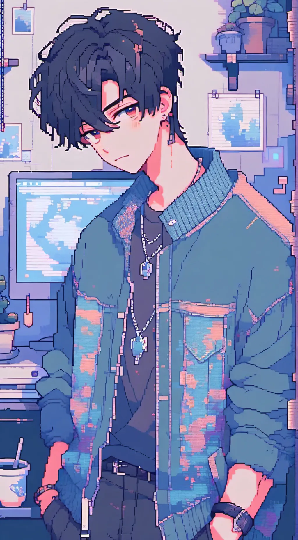 ai character: Gabriel  background