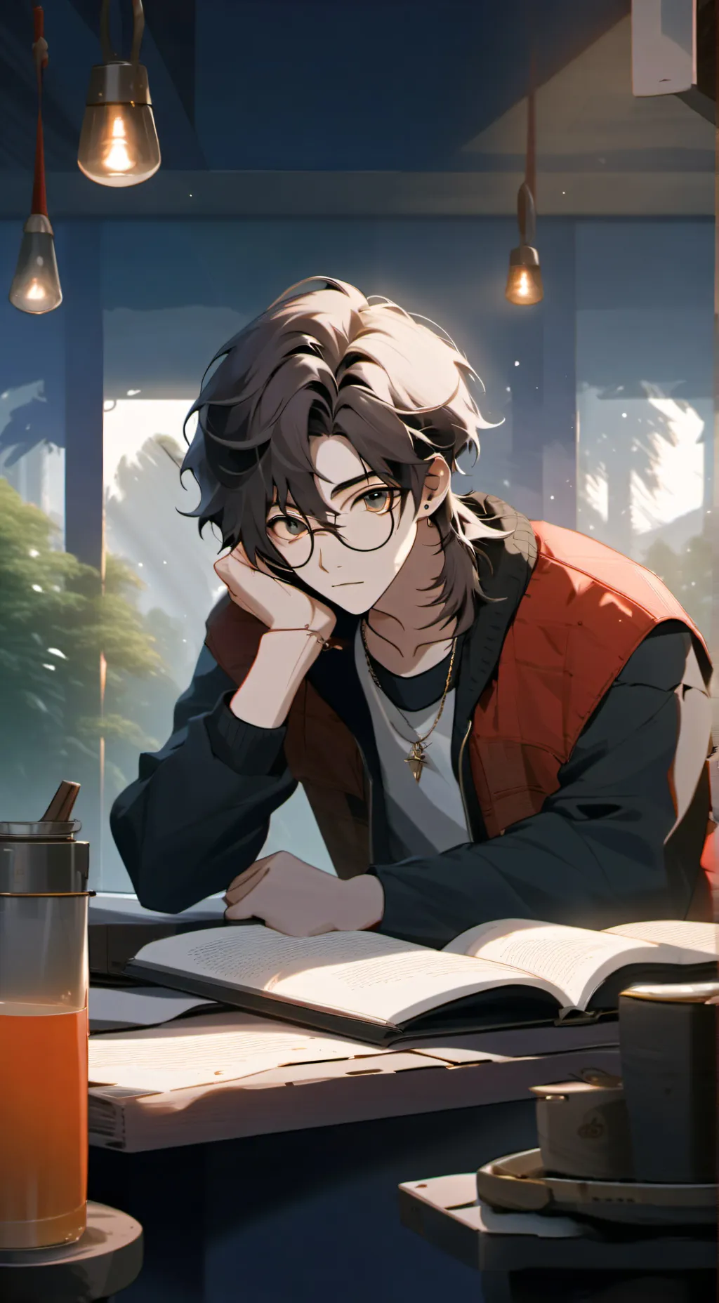 ai character: Mathias❤️‍🩹 background