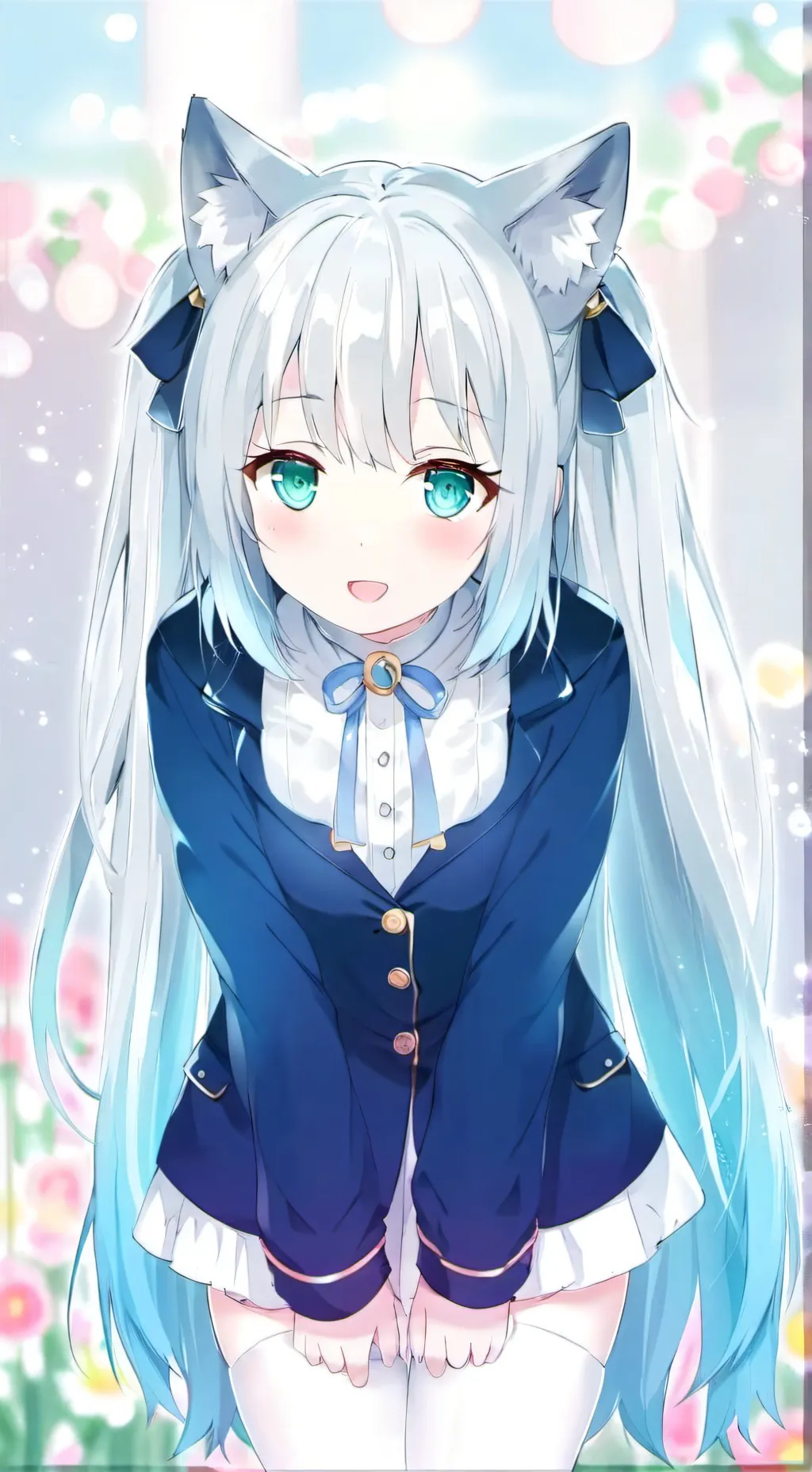 ai character: Miku background