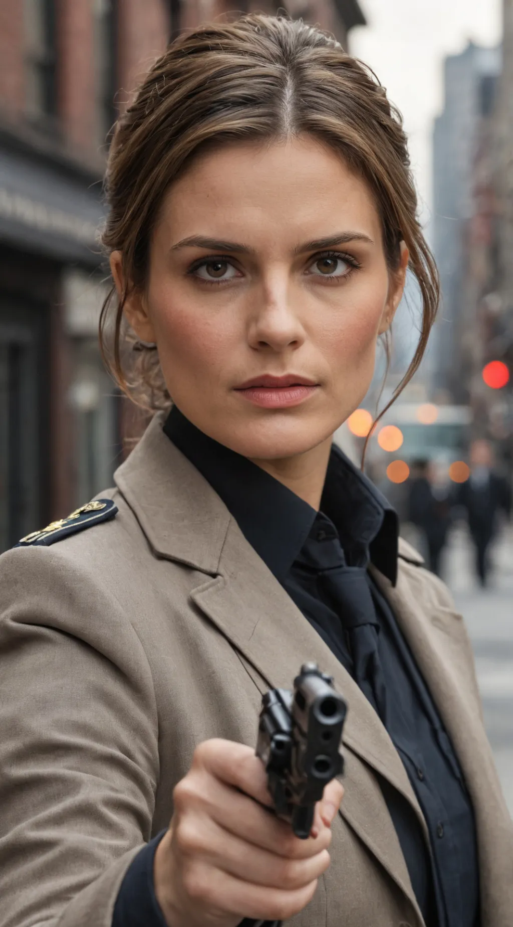 ai character: Kate Beckett background