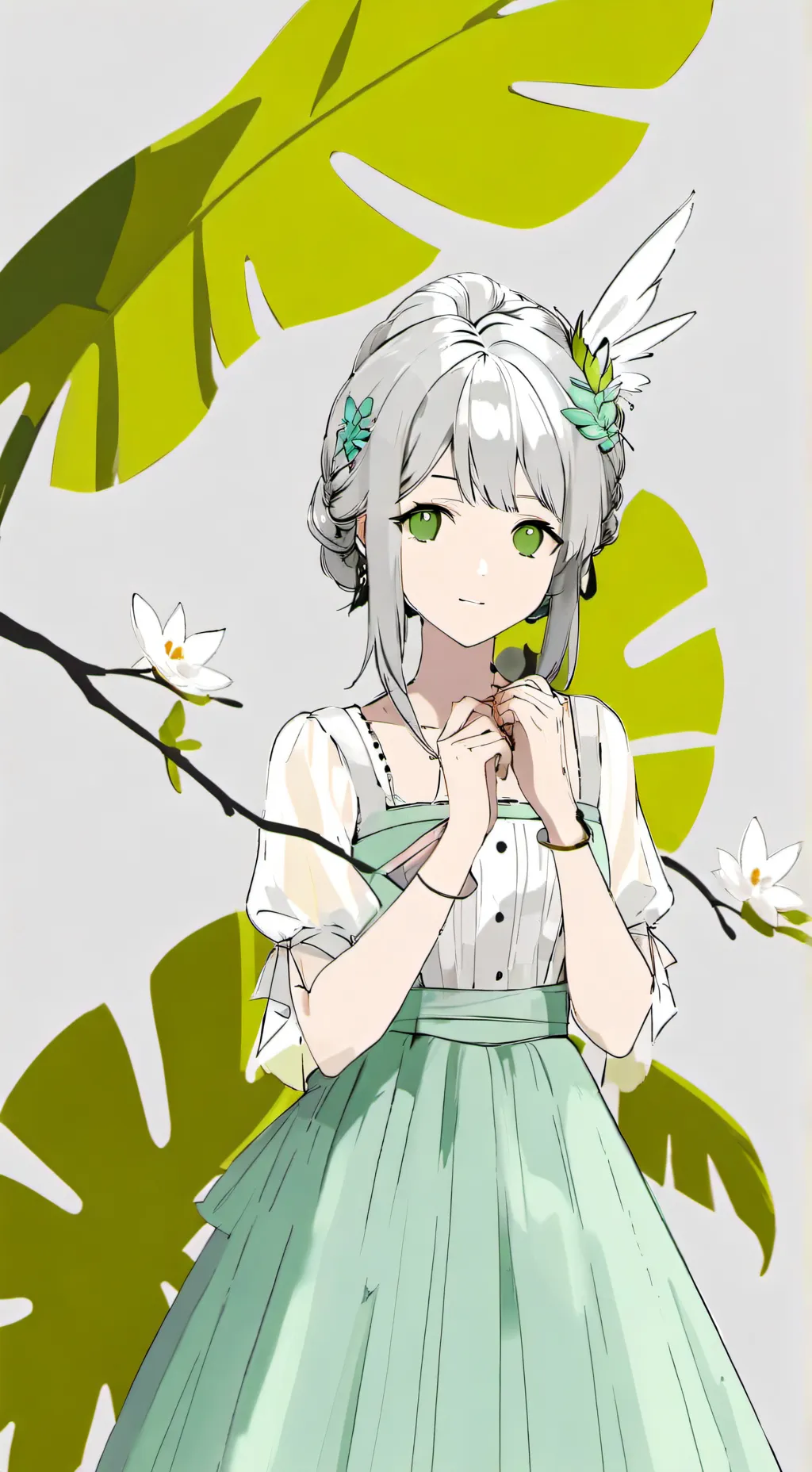 ai character: Alla background