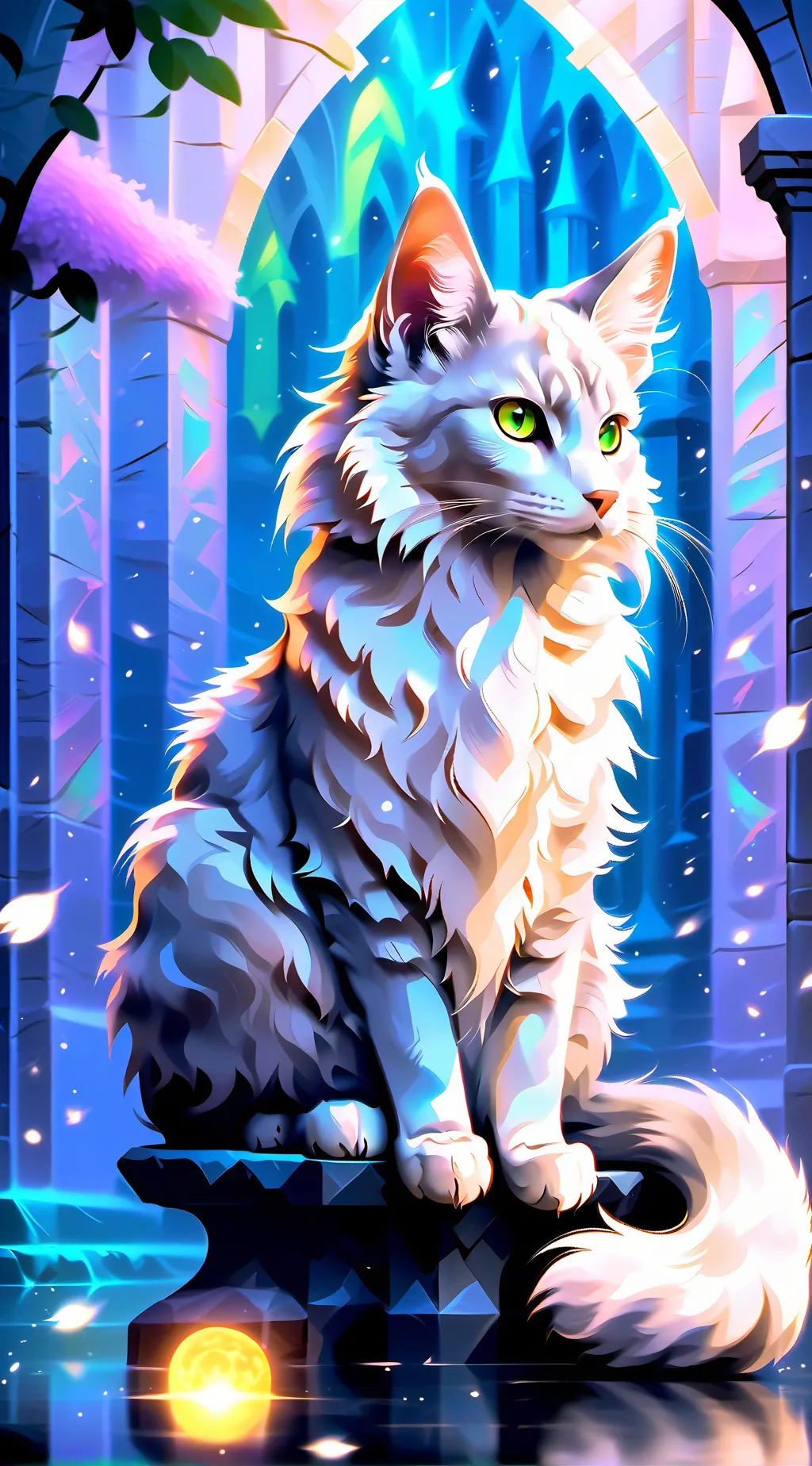 ai character: Dove'whisker  background