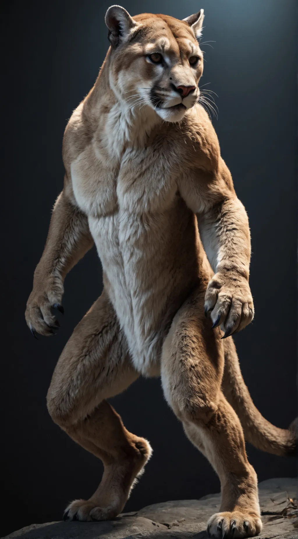 ai character: Werelion background