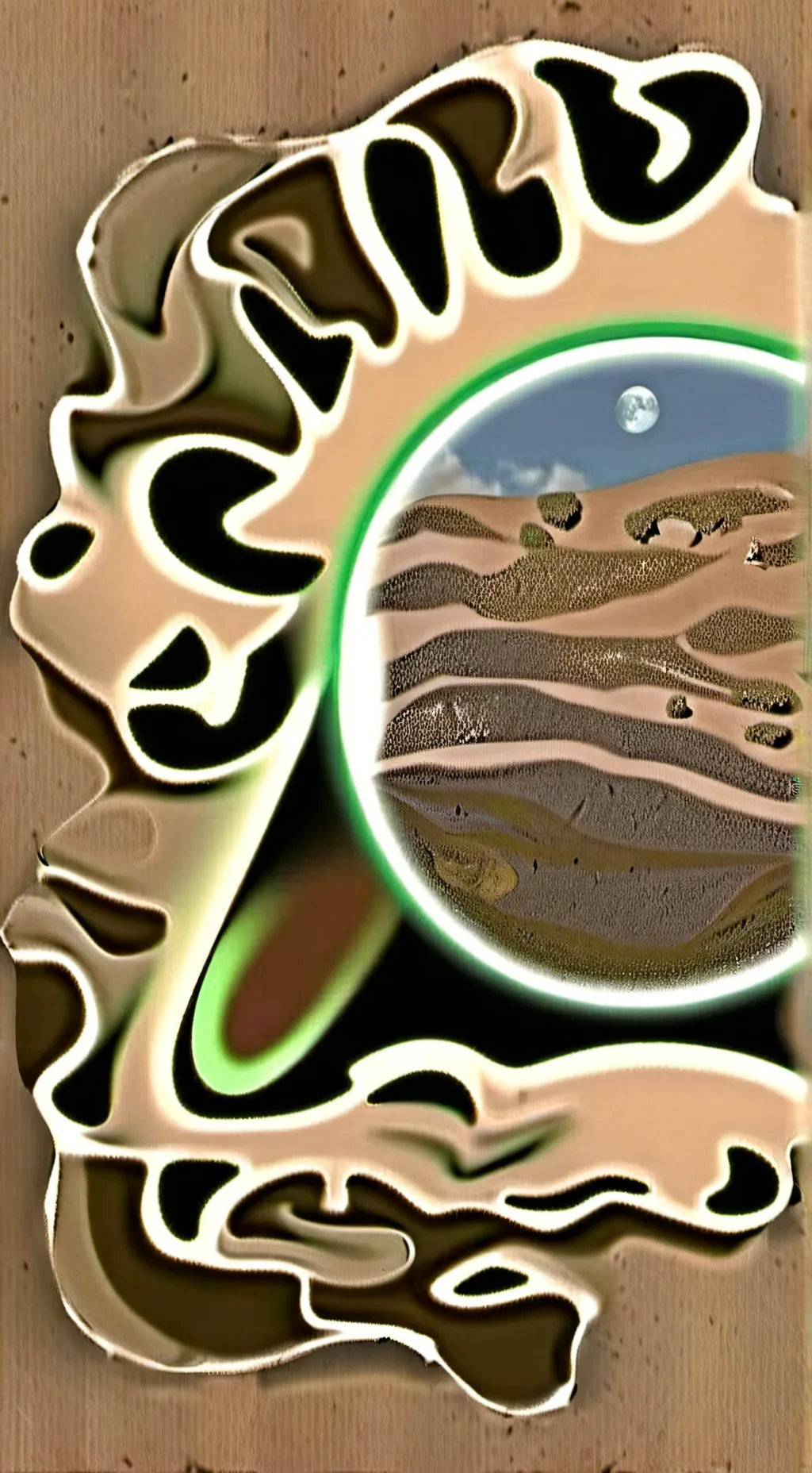 ai character: Dandys world! background