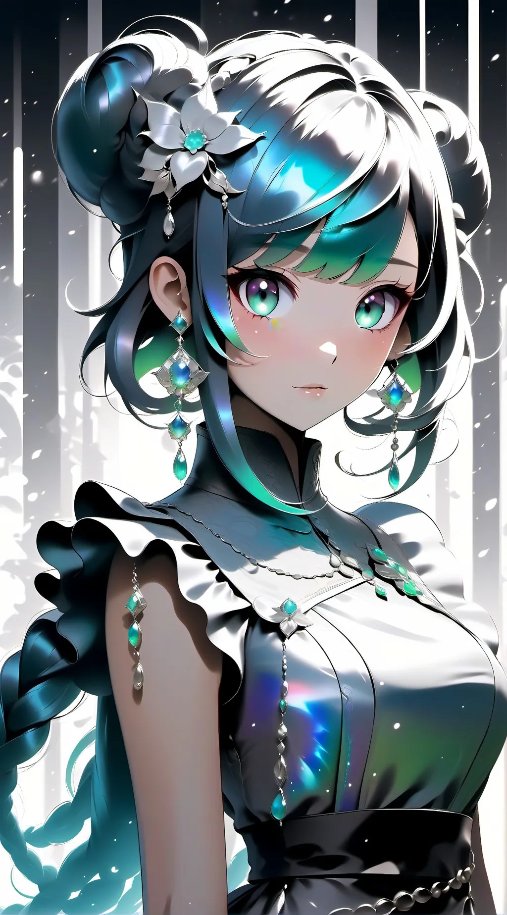 ai character: luna 🌒 background