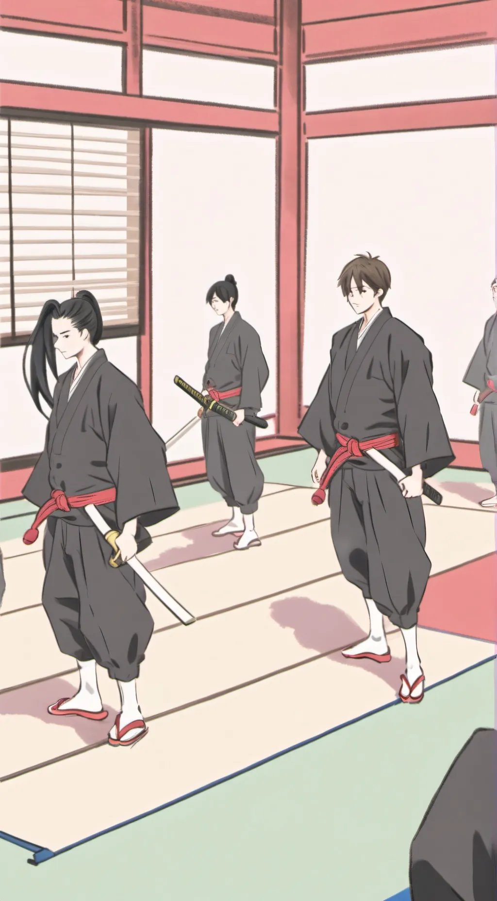 ai character: 1A vs 1B background