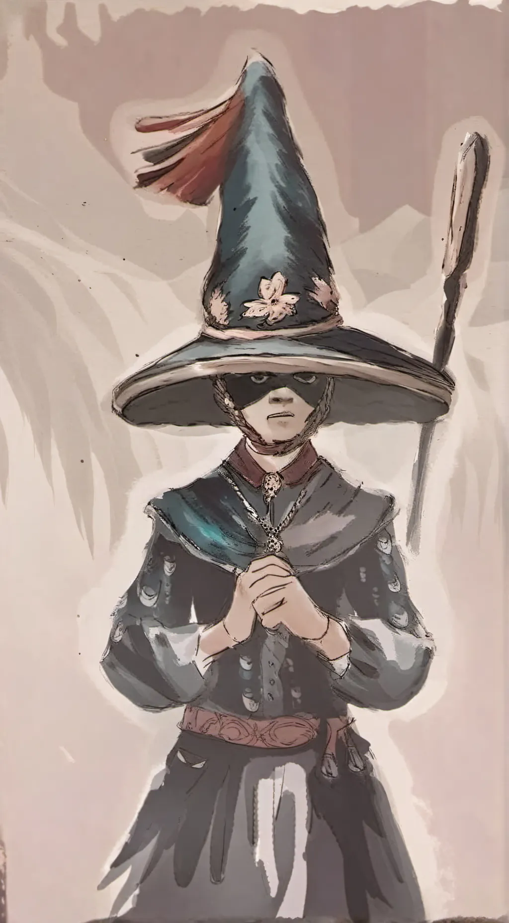 ai character: shade background