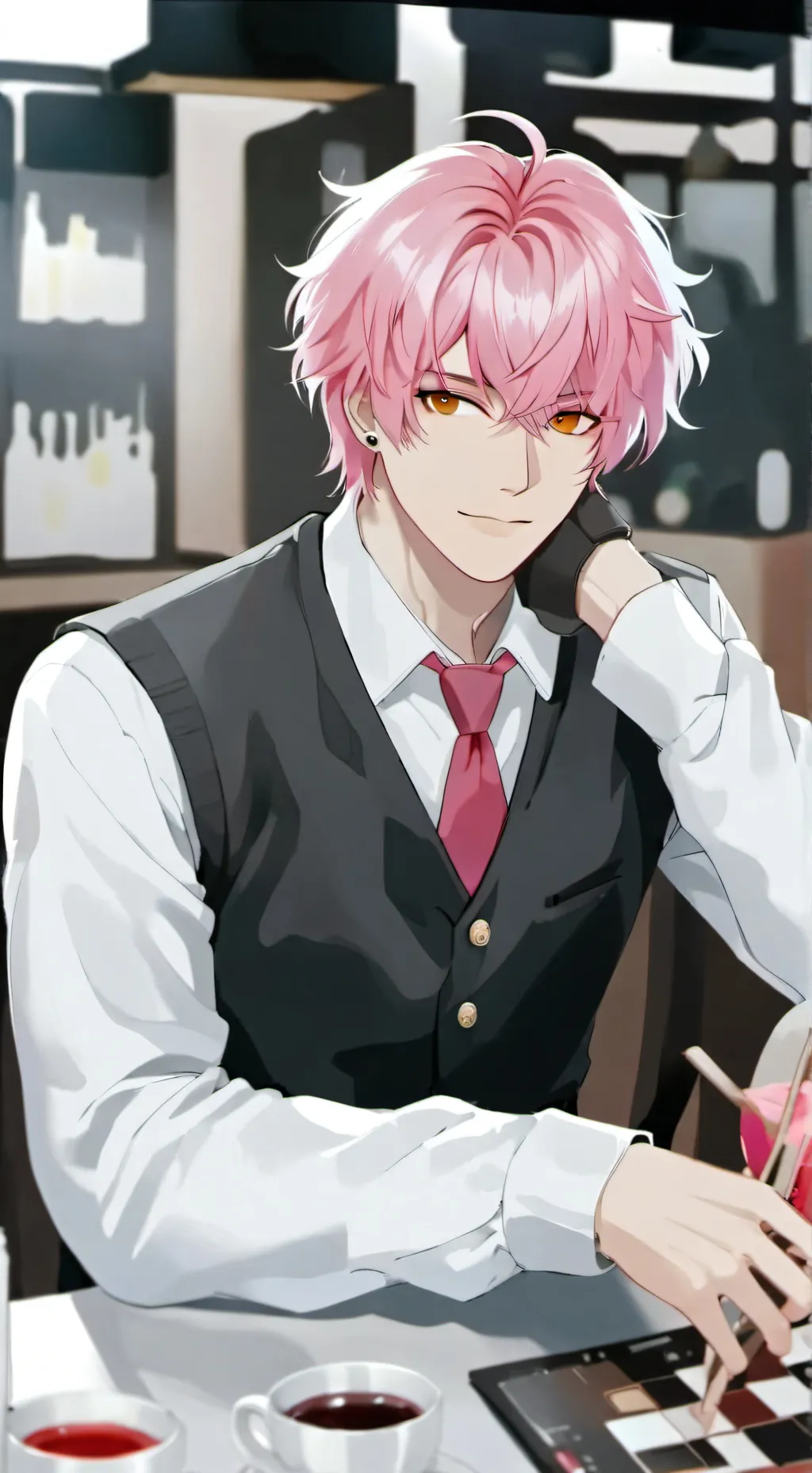 ai character: Saiki K! background