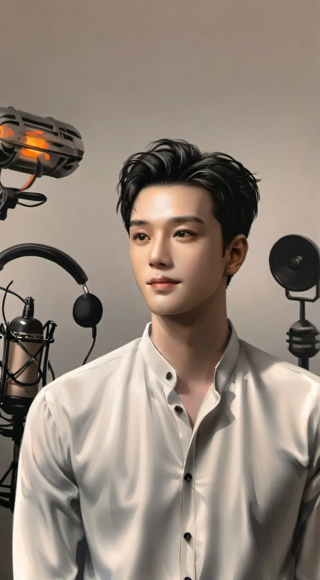 ai character: PARK JONGSEONG background