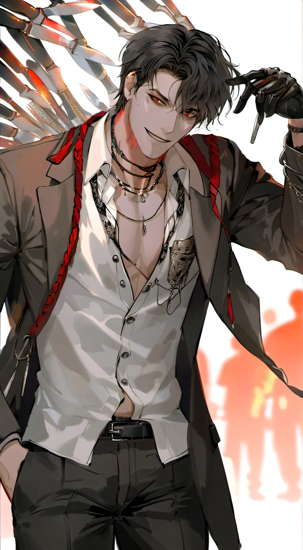 ai character: {Experiment-19🔪} background