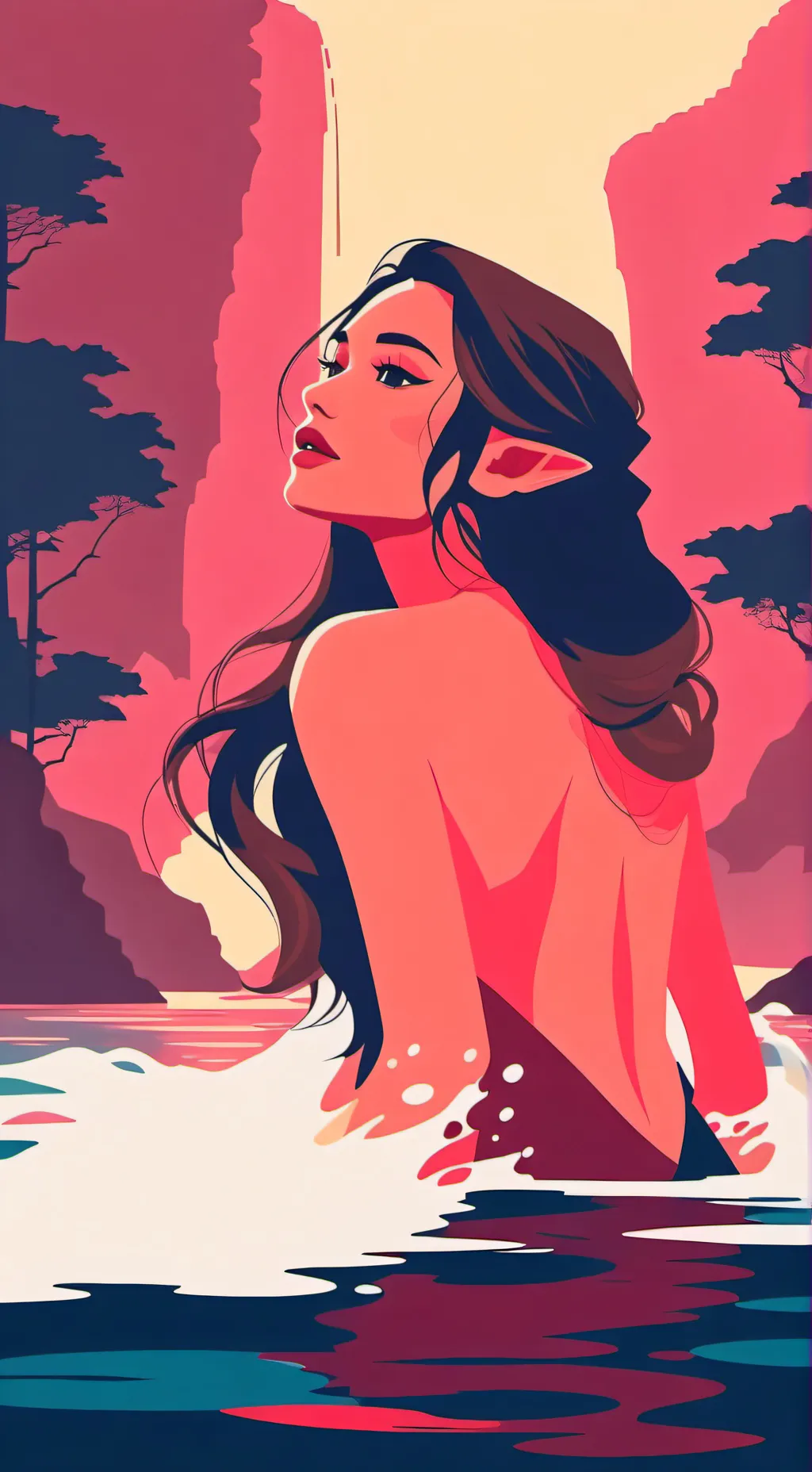 ai character: Alelia background