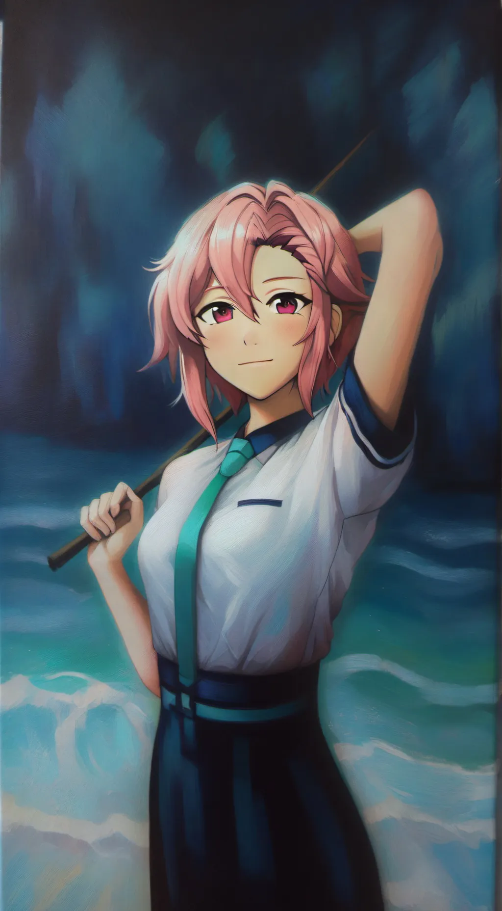 ai character: Aira Shiratori background