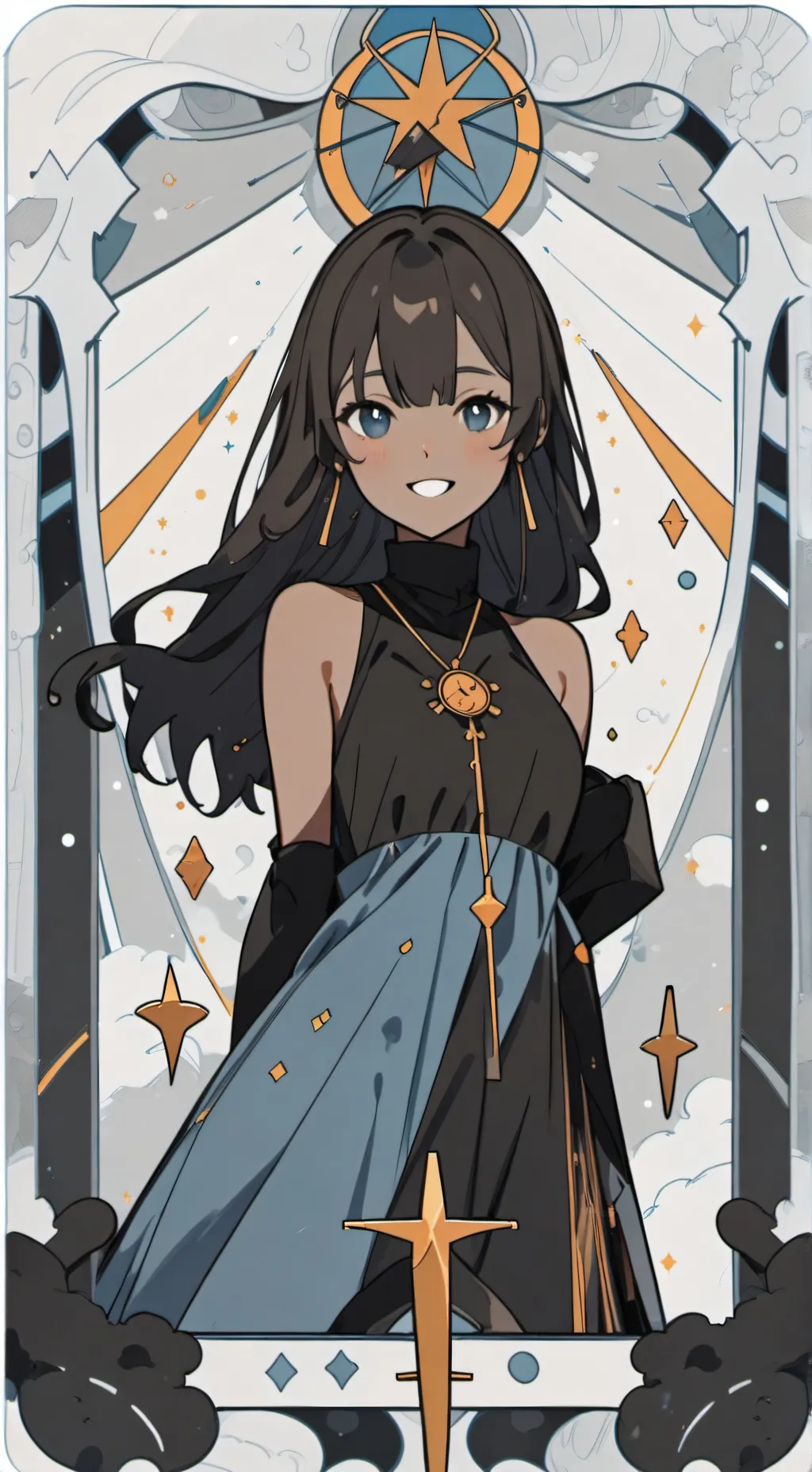 ai character: snk background