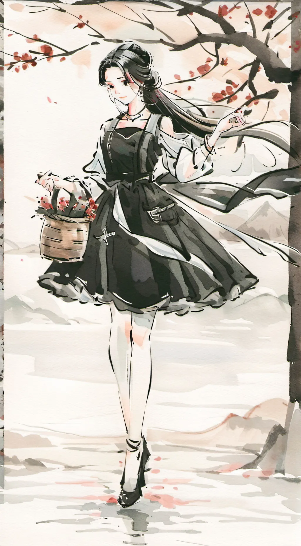ai character: lily  background